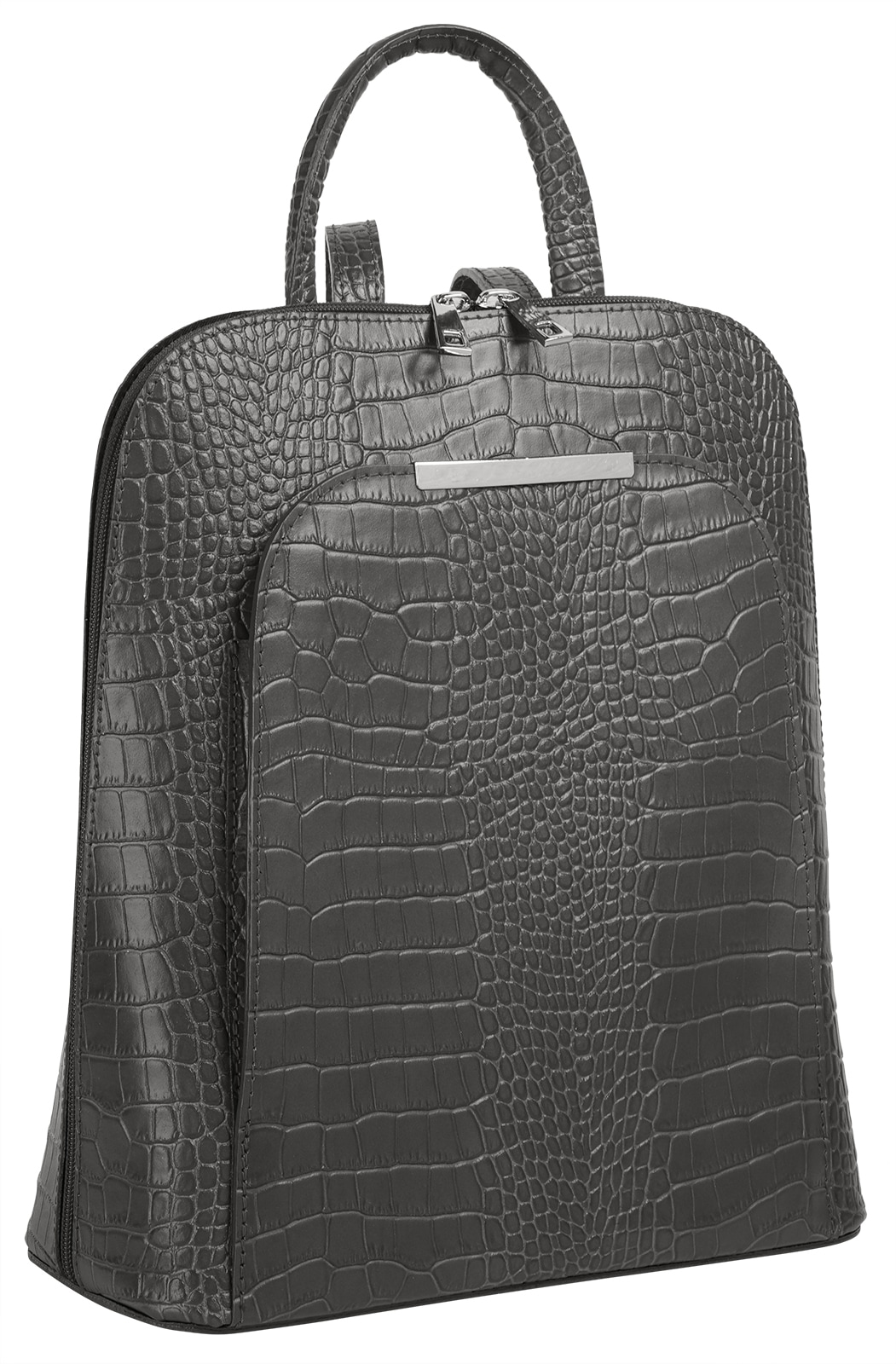 Cluty Cityrucksack, echt Leder, Made in Italy