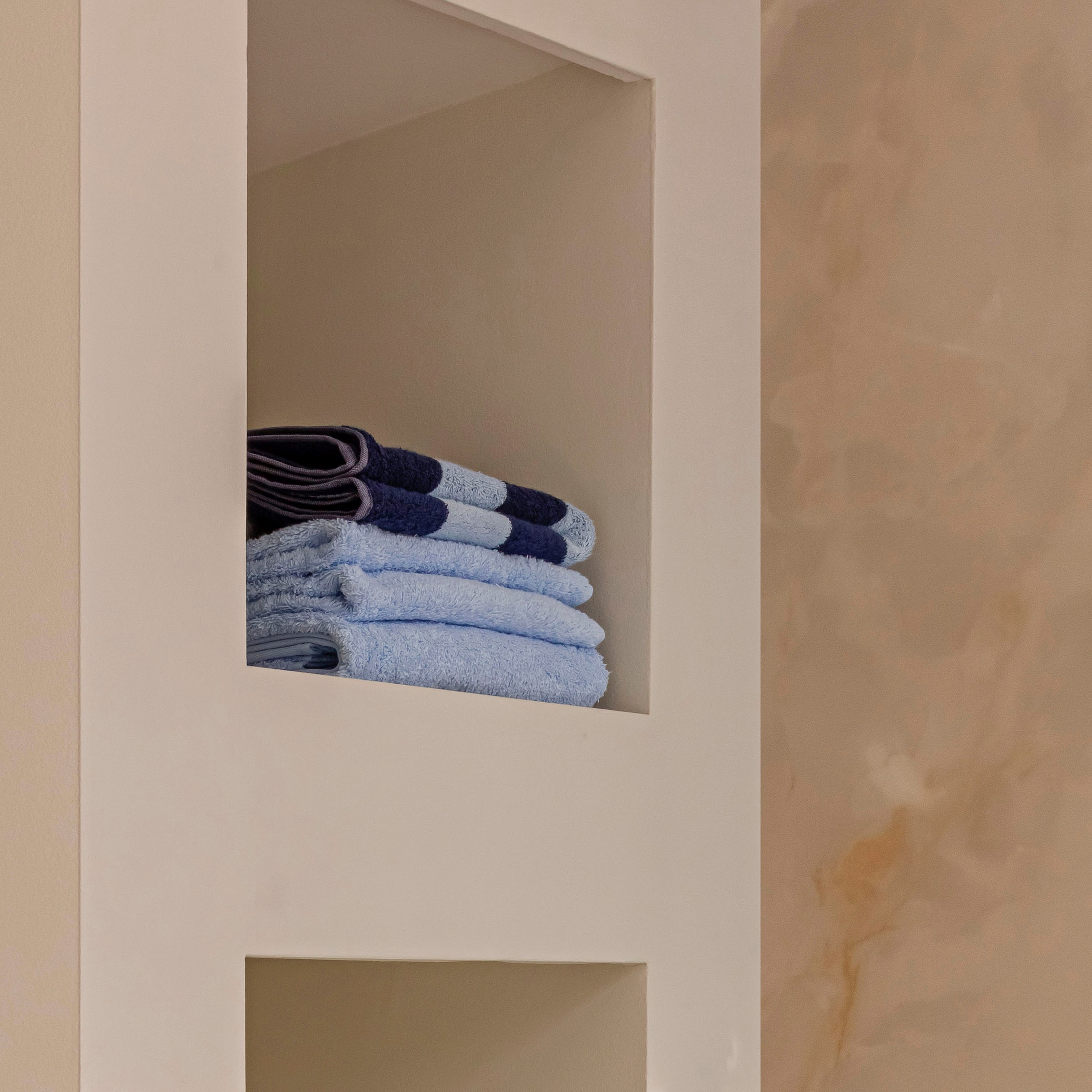 Möve Handtücher »Block Streifen« Handtuch mit Blockstreifen, 100% Premium B günstig online kaufen