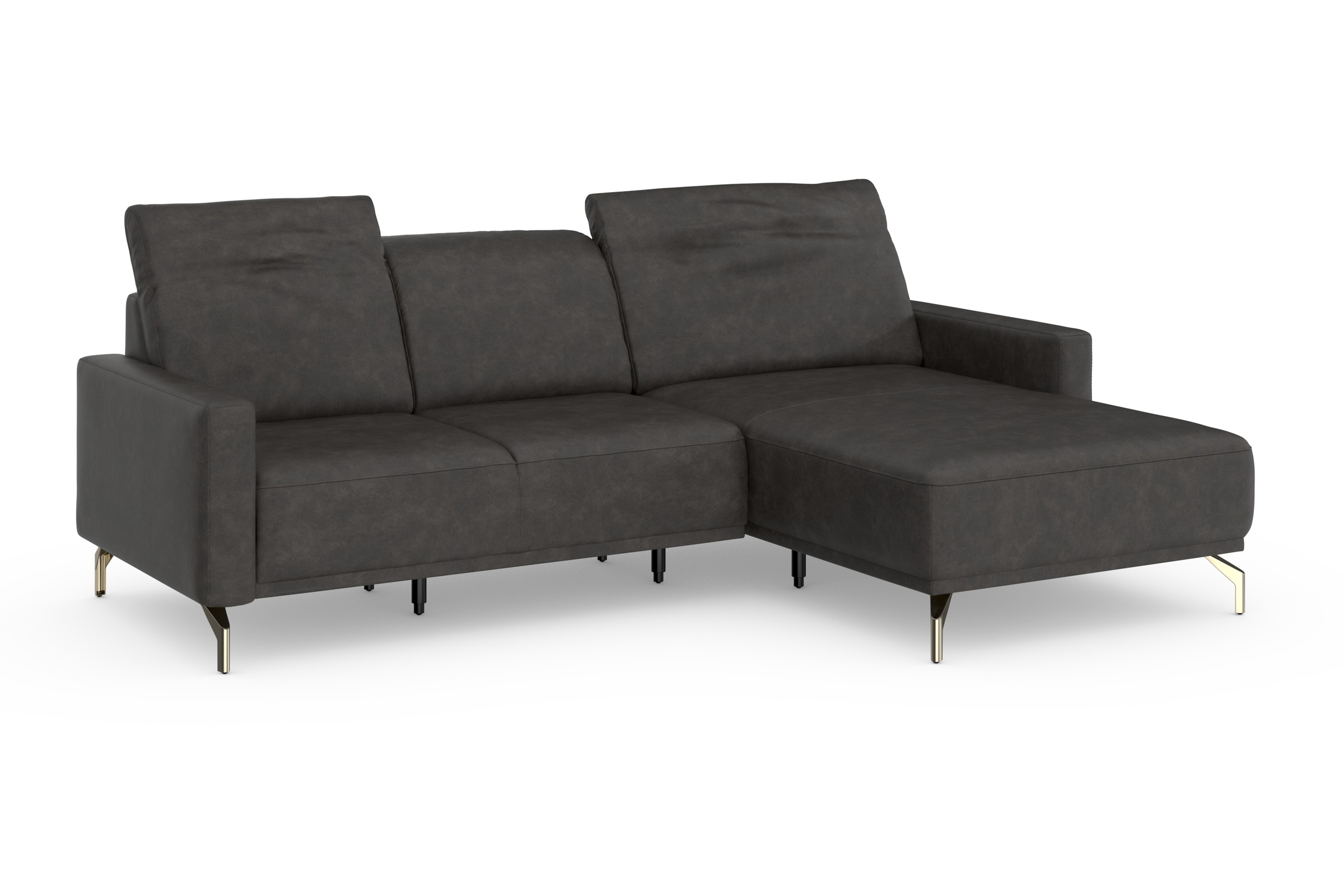 sit&more Ecksofa »Bailando L-Form«, wahlweise mit Kopfteilverstellung und Vorziehsitz, motorisch