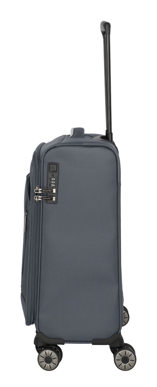 travelite Handgepäck-Trolley »JETPACK Max 4 Cabin, konzip. für Lufthansa, Austrian Airlines & Swiss«, 4 Rollen, Weichgepäck-Koffer Handgepäck für die meisten gängigen Airlines