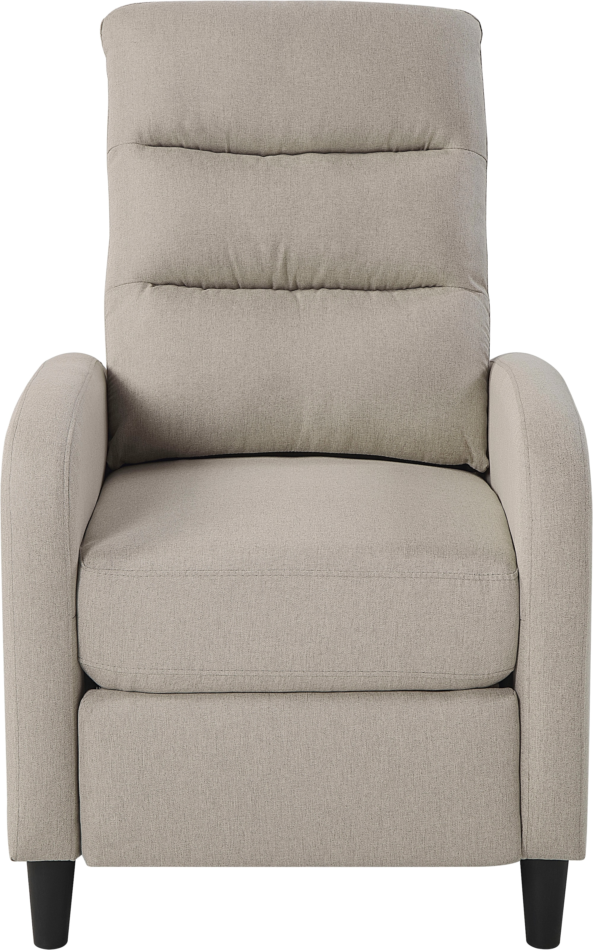 ATLANTIC home collection Relaxsessel »Tiago«, mit Körperdruck aktivierbarer Relaxfunktion, Wellenunterfederung