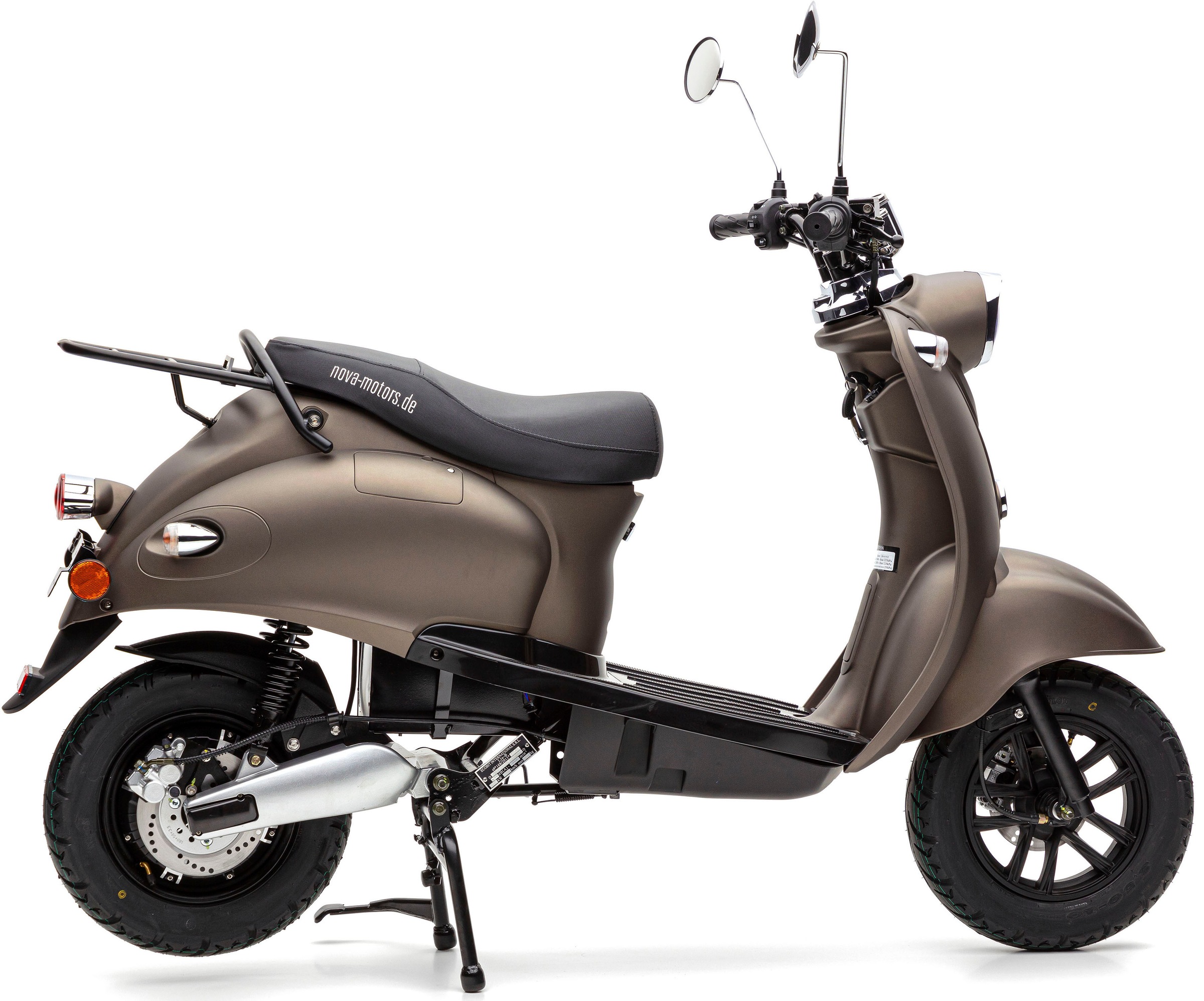 Nova Motors E-Motorroller »eRetro Star Li« bis zu 40 km Reichweite, härteverstellbare Dual-Stoßdämpfer hinten