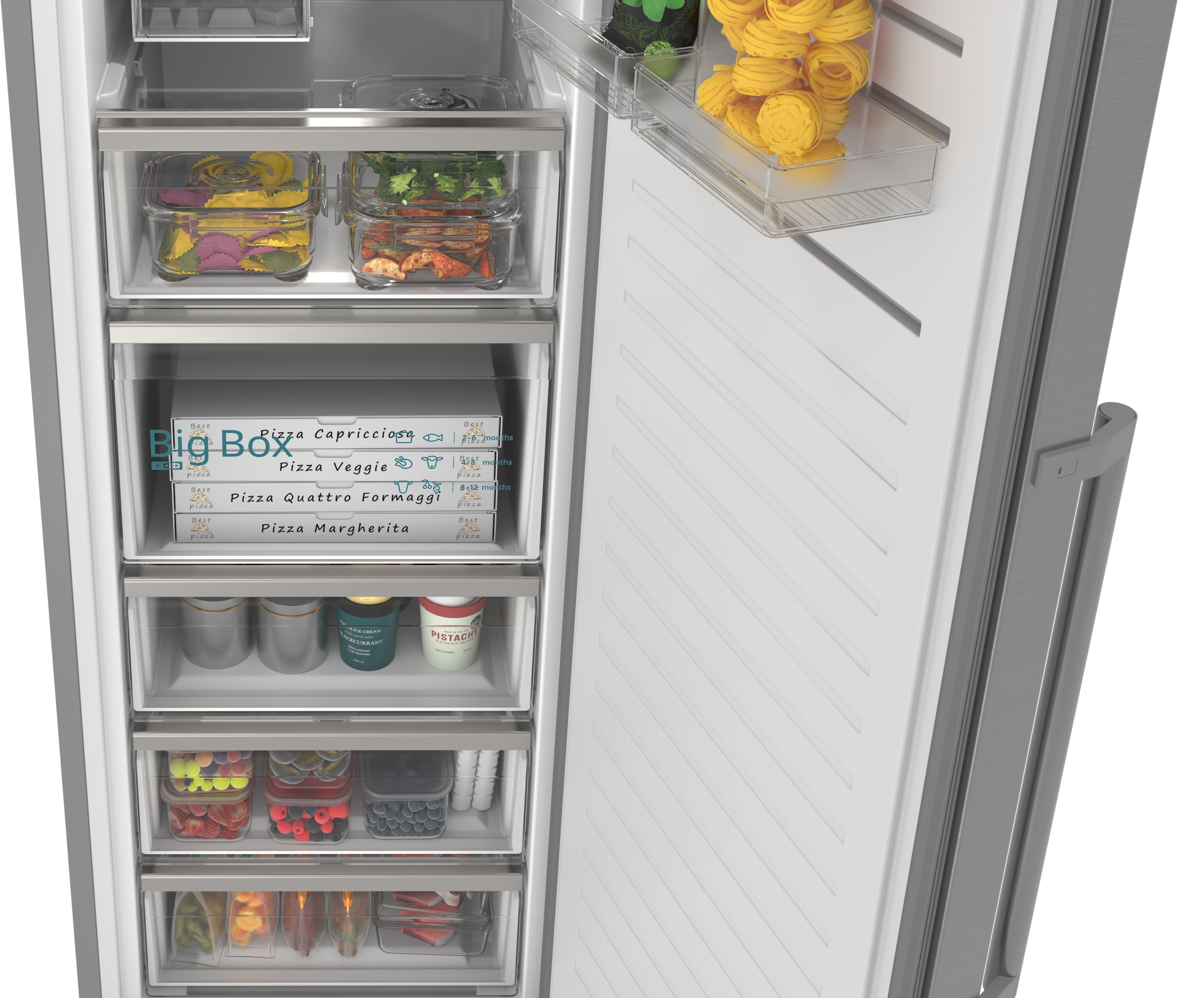 SIEMENS Gefrierschrank iQ500 »GS36NAICG« 186,2 cm hoch 59,5 cm breit