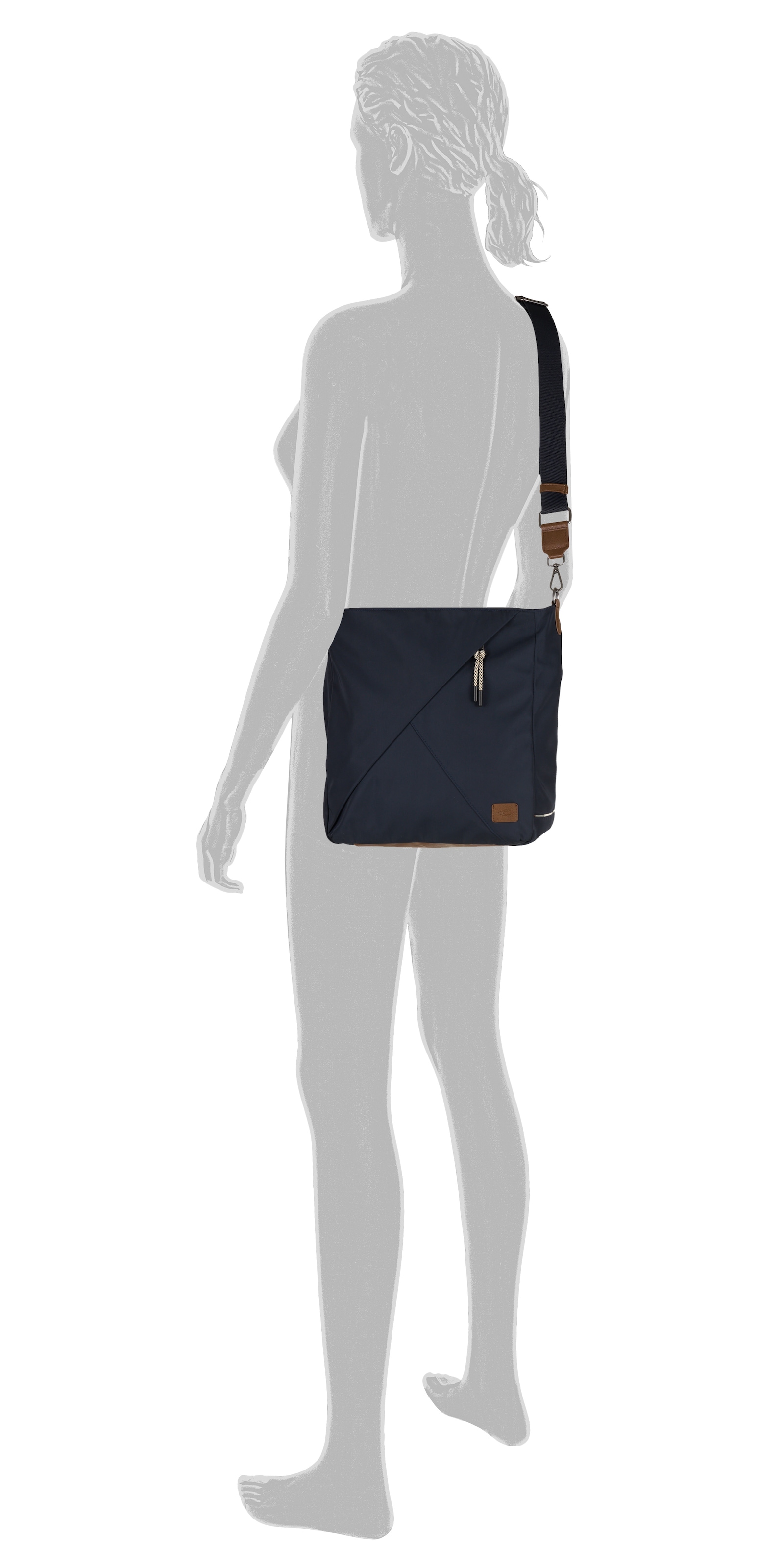 camel active Shopper »Aurum«, aus recyceltem, robusten Nylon leichtgewichtig mit feinen Details
