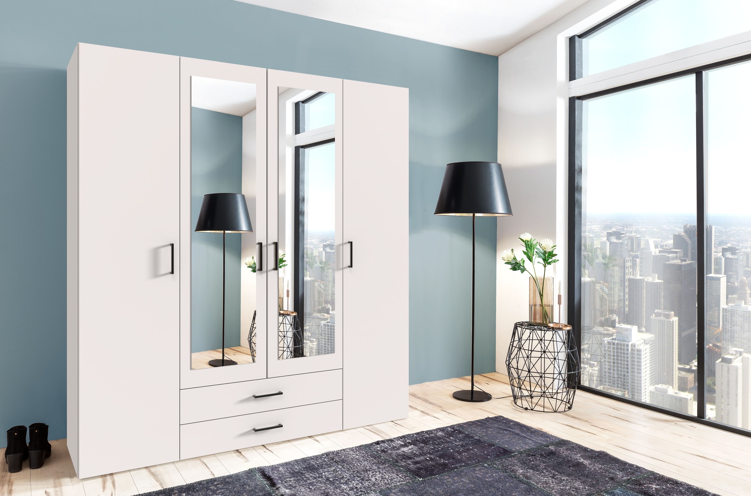 Wimex Drehtürenschrank »Mugano, 135 oder 180cm breit, 208 oder 236cm hoch, günstig online kaufen