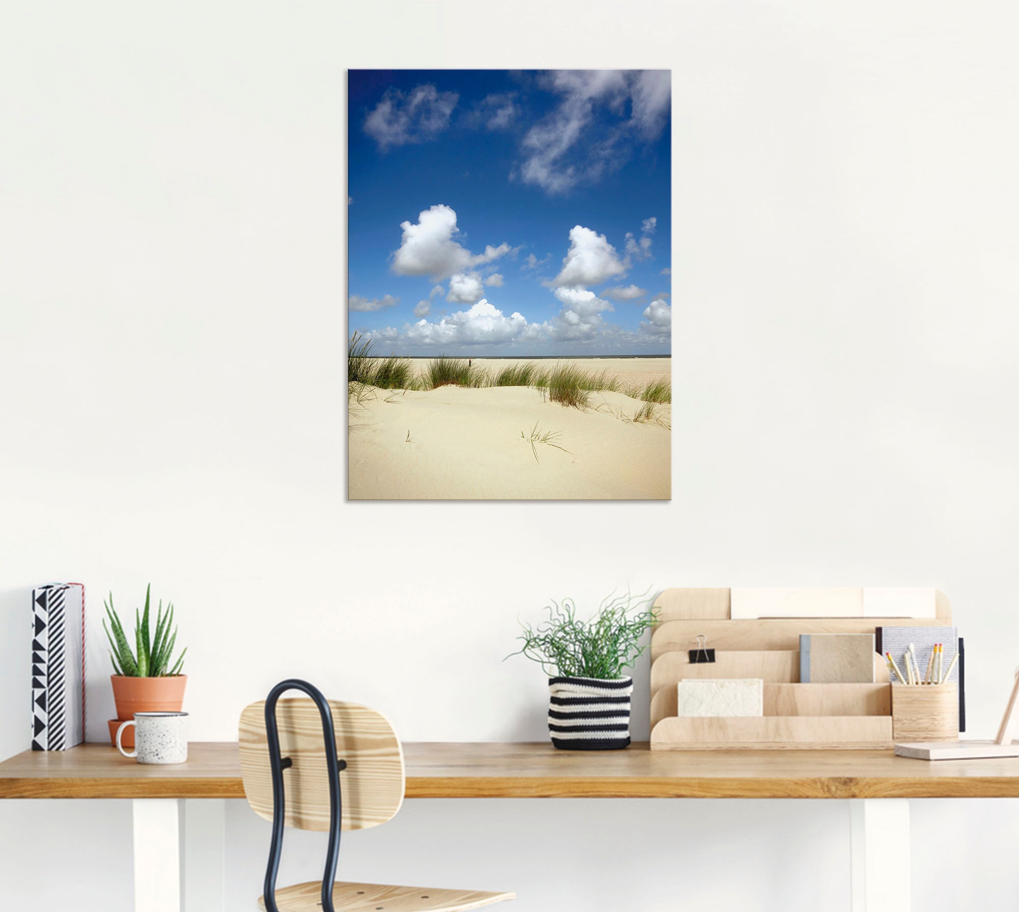 Artland Wandbild »Dünenlandschaft II«, Strand, (1 St.), als Alubild, Leinwandbild, Wandaufkleber oder Poster in versch. Größen