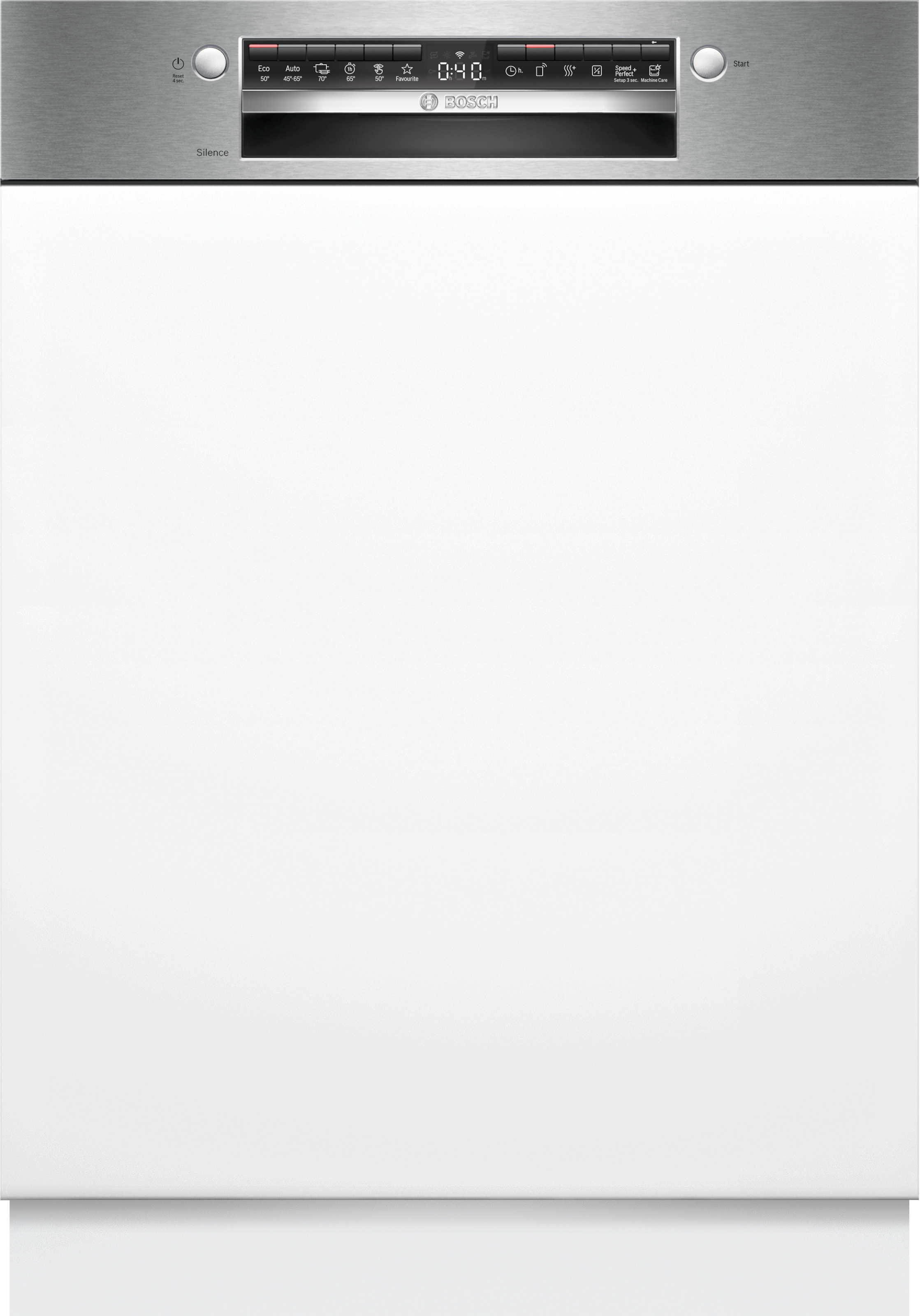 BOSCH teilintegrierbarer Geschirrspüler Serie 4 »SMI4HVS14E« 14 tlg. Maßgedecke