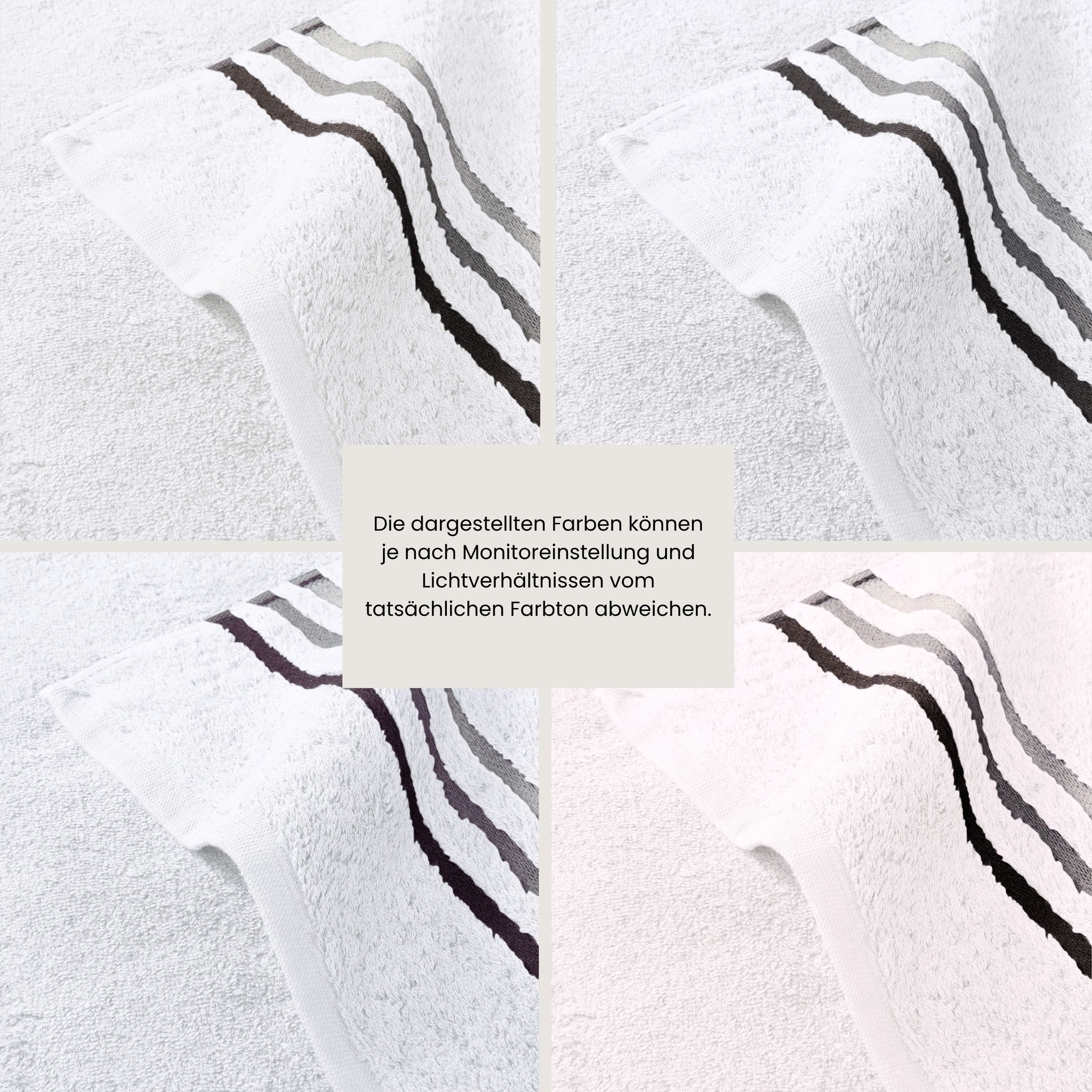 Schiesser Waschhandschuh »Skyline Color aus 100 % Baumwolle mit eleganter Streifenbordüre« OEKO-TEX® MADE IN GREEN