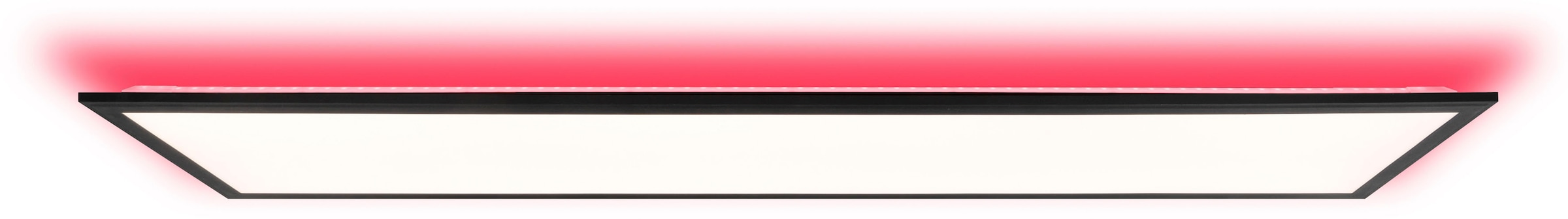 my home LED Panel »Ian«, CCT Farbtemperatursteuerung, RGB Backlight,Fernbedienung, 120x30 cm