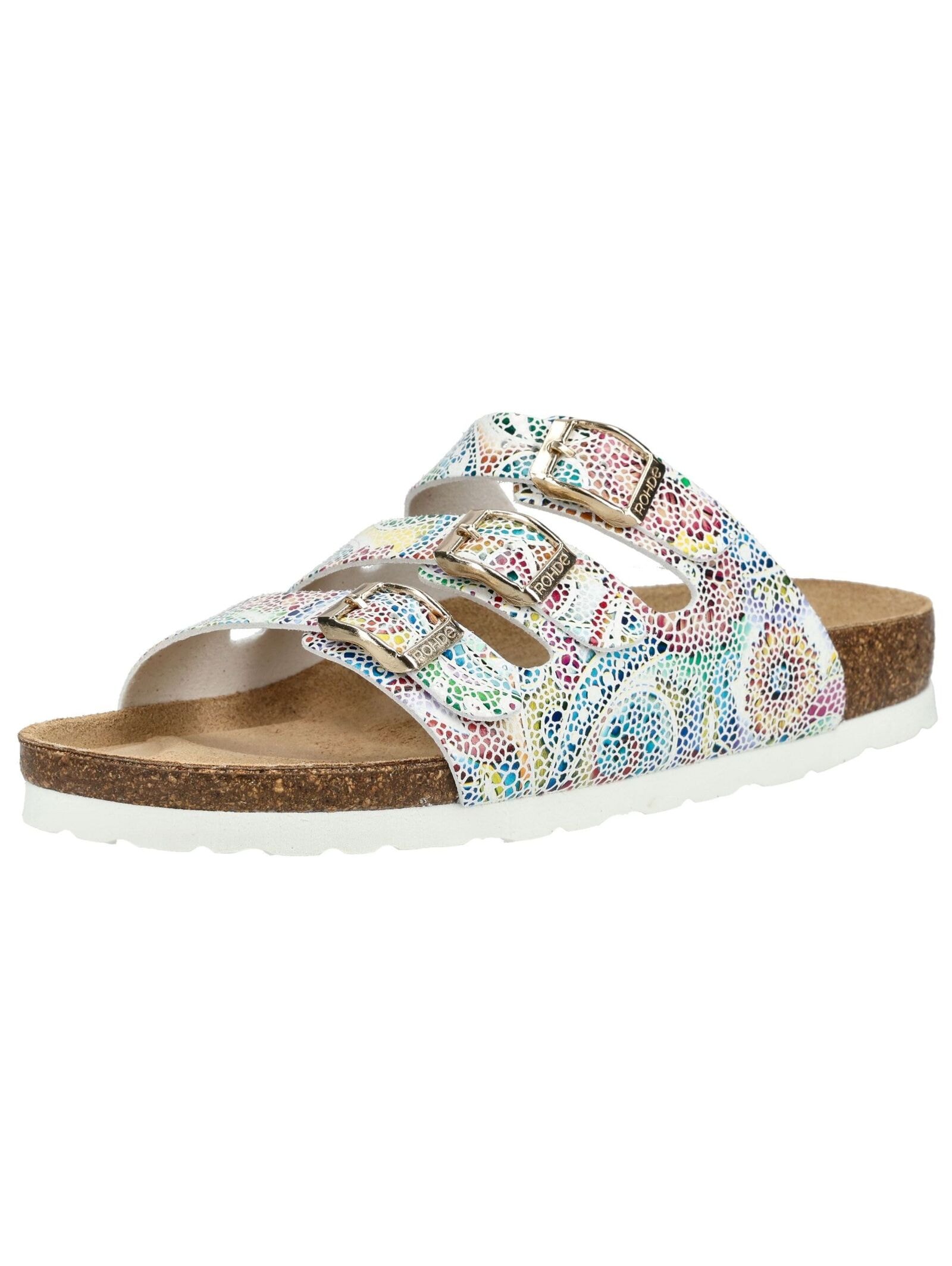 Rohde Pantolette »Rohde Pantoletten Veloursleder«