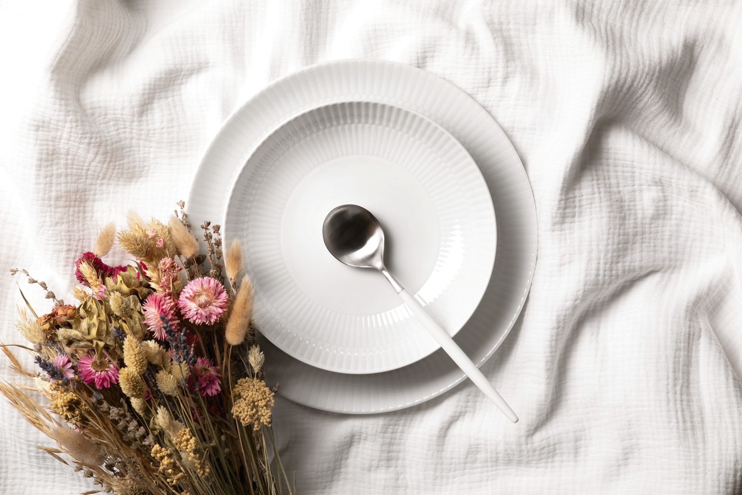 Seltmann Weiden Tafelservice »Geschirr-Set, 12 Teile, Amina«, (Set, 12 tlg., 6x Suppenteller rund 21 cm, 6x Speiseteller rund 27,5 cm), Geschirr-Set, Teller, Made in Germany, 12 Teile, für 6 Personen