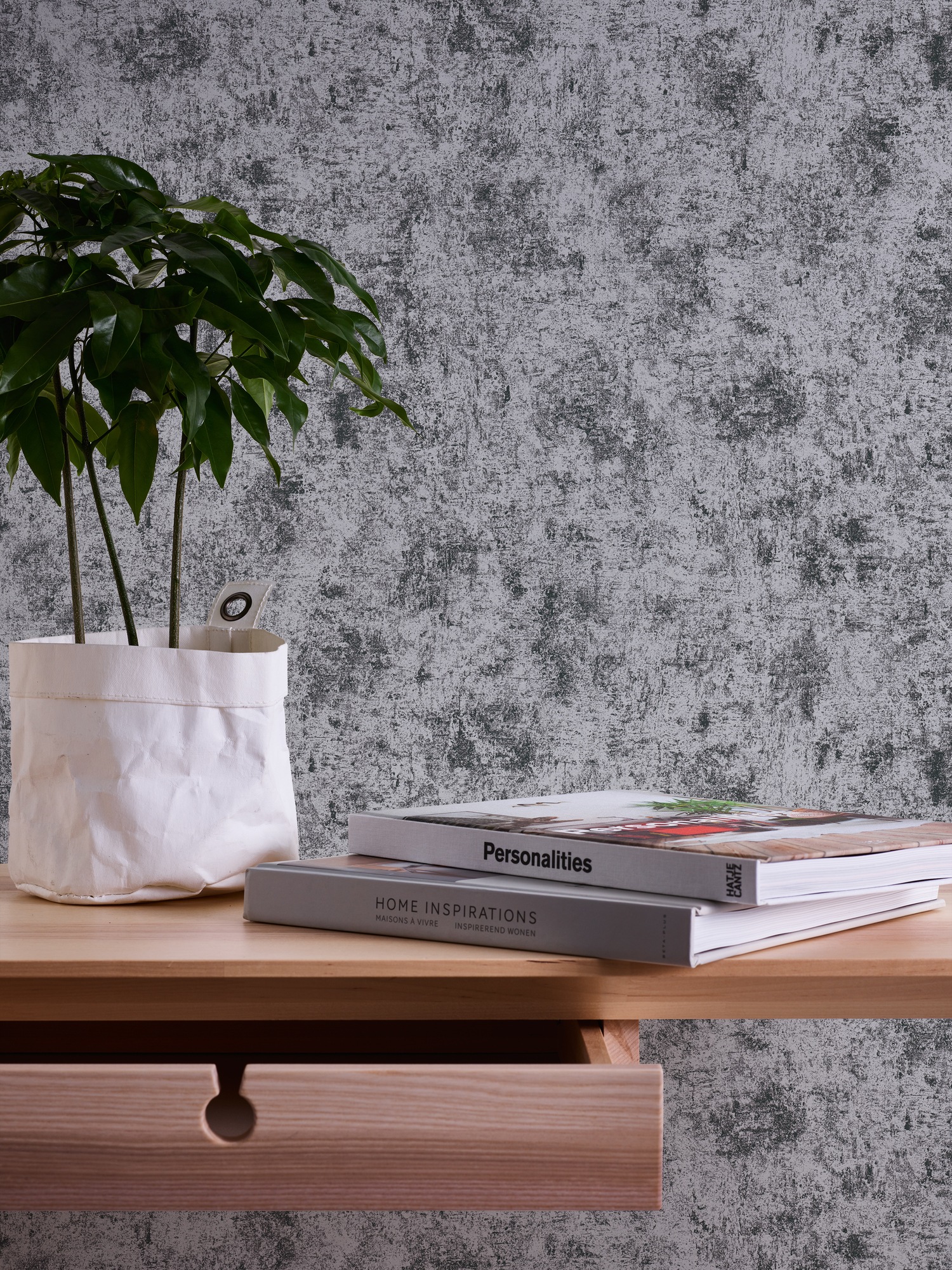 A.S. Création Vliestapete »Tapete Metallic«, glänzend-abstrakt-organisch, Tapete Putzoptik Glatt Tapeten Wohnzimmer Schlafzimmer Küche Flur Büro