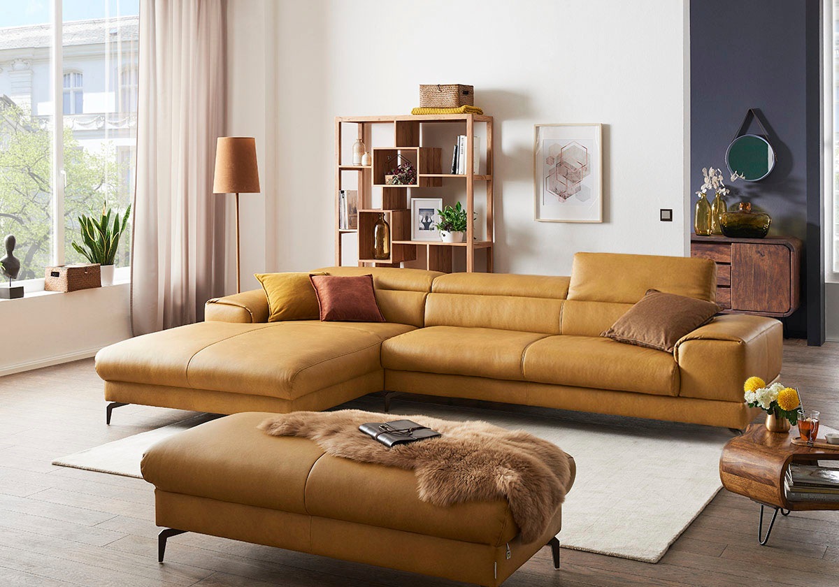 W.SCHILLIG Ecksofa »piedroo, Designsofa mit tollem Sitzkomfort, bequem und günstig online kaufen