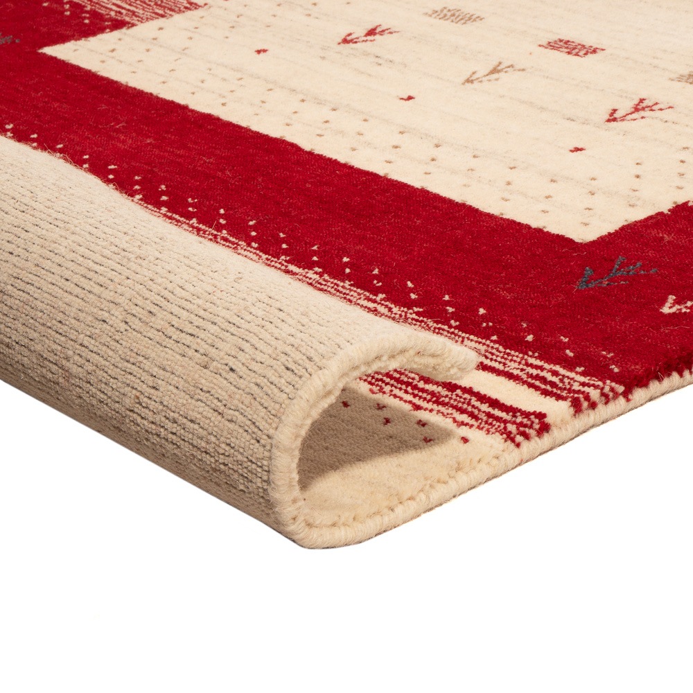 morgenland Wollteppich »Aurora Flair - Gabbeh Teppich - Loribaft Softy«, rechteckig, 1,2 mm Höhe, Sehr weicher Flor