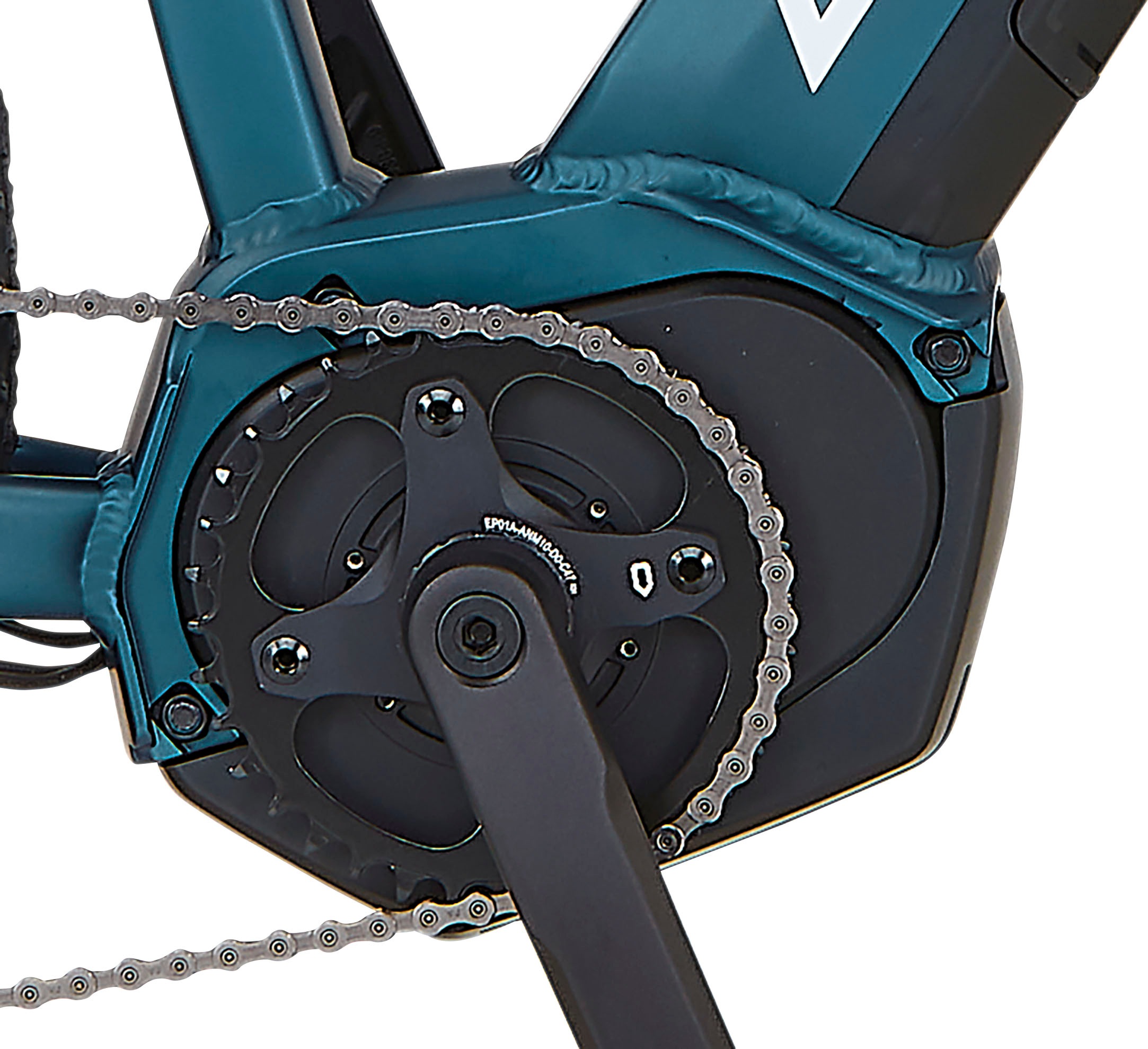 Prophete E-Bike »Dice 3.8«, 10 Gang, Shimano, Cues, Mittelmotor 250 W