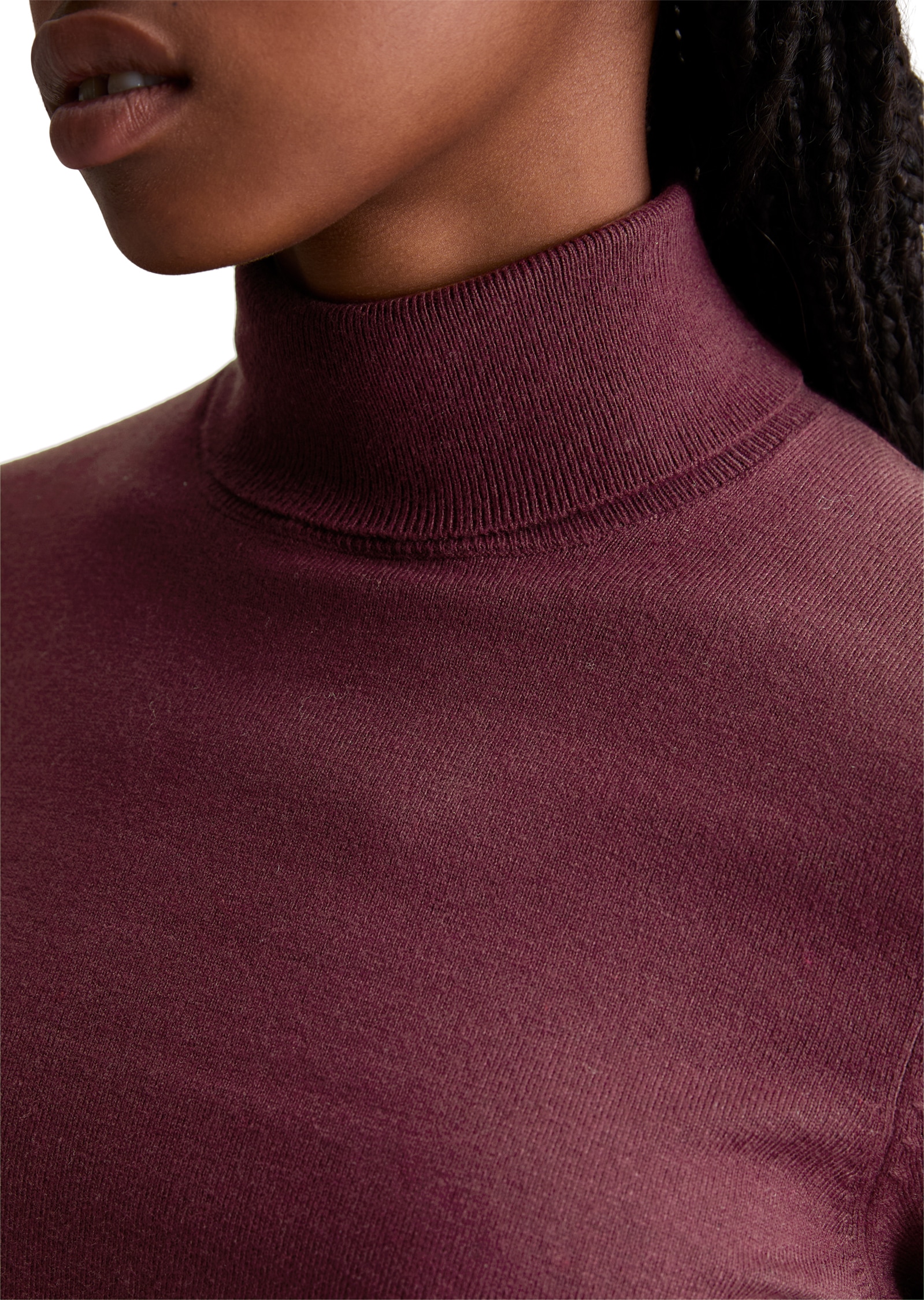 Marc O'Polo DENIM Rollkragenpullover Feinstrick, Basic, normale Passform