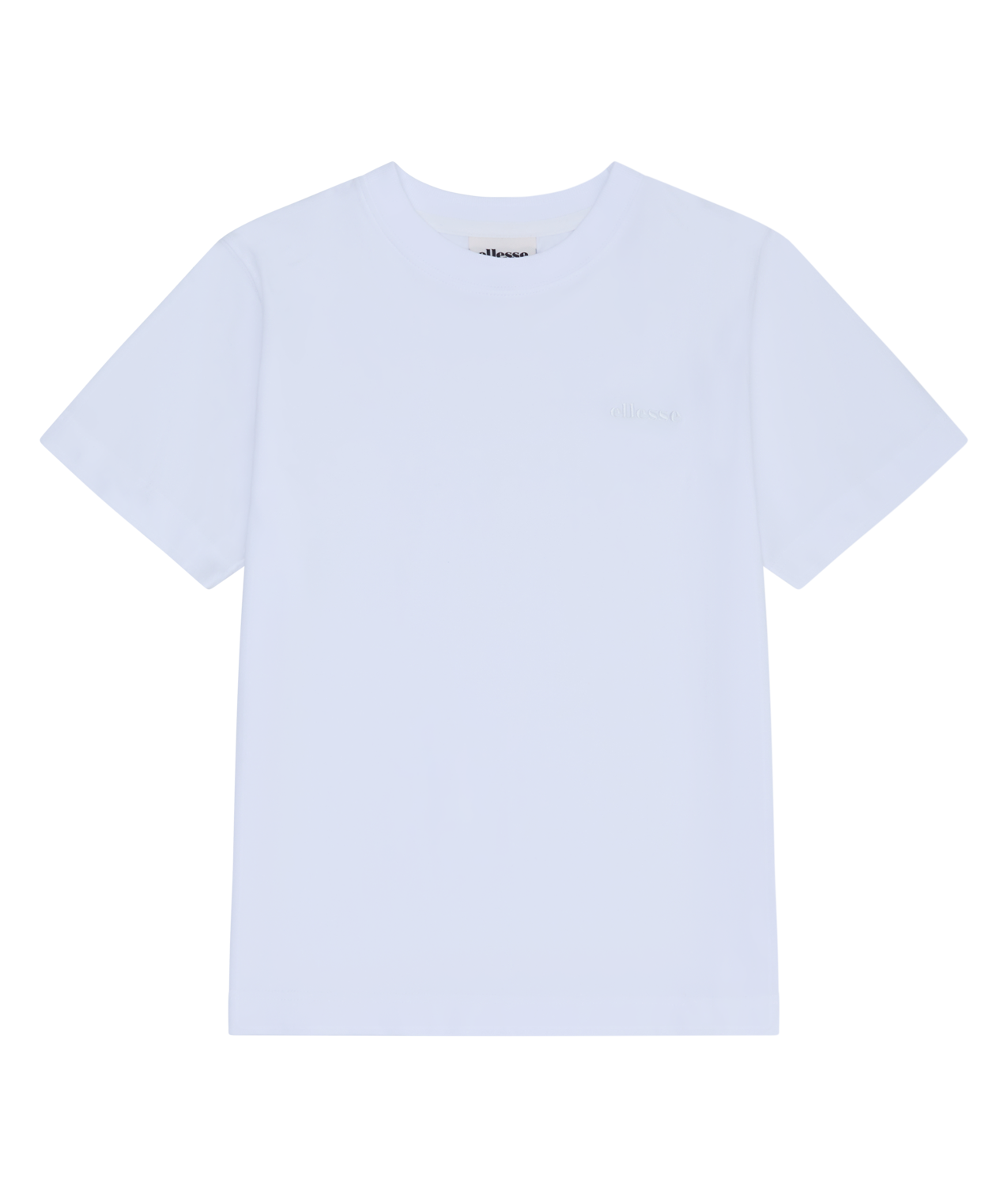 Ellesse T-Shirt mit Rundhalsausschnitt, Kurzarm-Design, aus Baumwolle und Elasthan