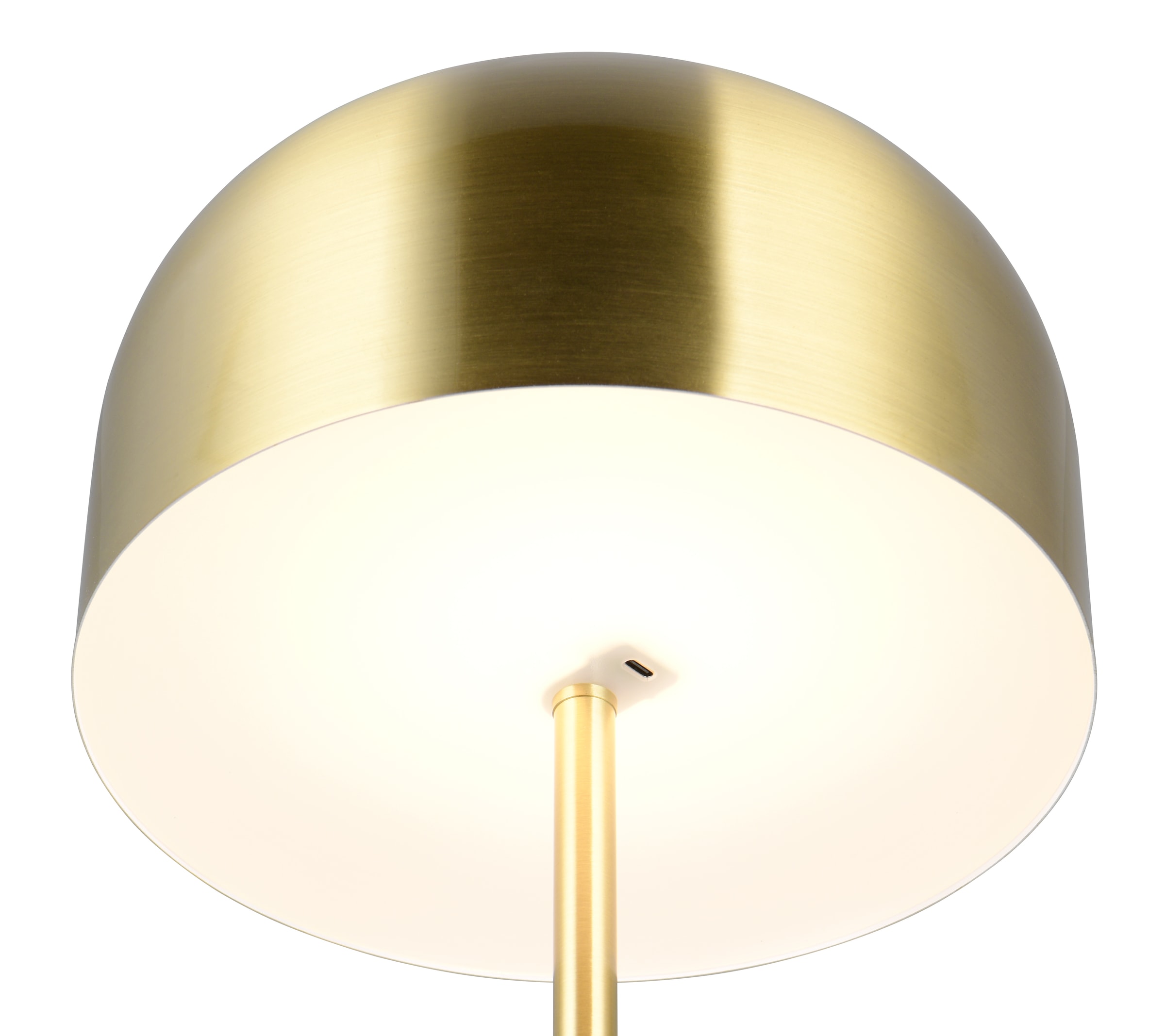 REALITY Leuchten LED Stehlampe »JEFF, Akku LED Stehleuchte mit USB, 2,5W 250 Lumen 3000K warmweiß«, 1 flammig, Leuchtmittel LED-Board | LED fest integriert, Akku LED Stehlampe mit Touchdimmer, USB-Anschluss Höhe max 147 cm