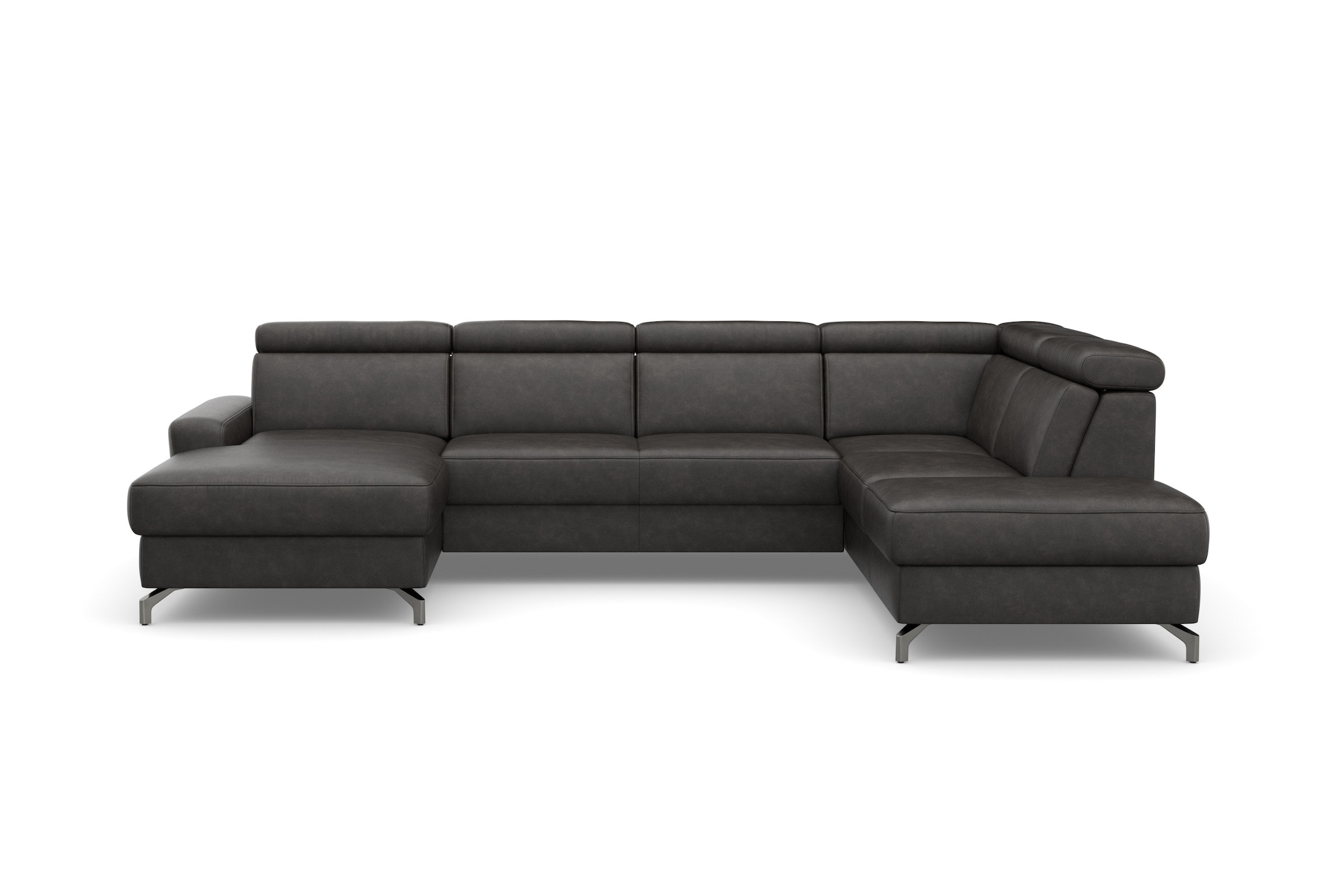 sit&more Wohnlandschaft »Scarlett U-Form« inklusive Kopfteilverstellung, wa günstig online kaufen