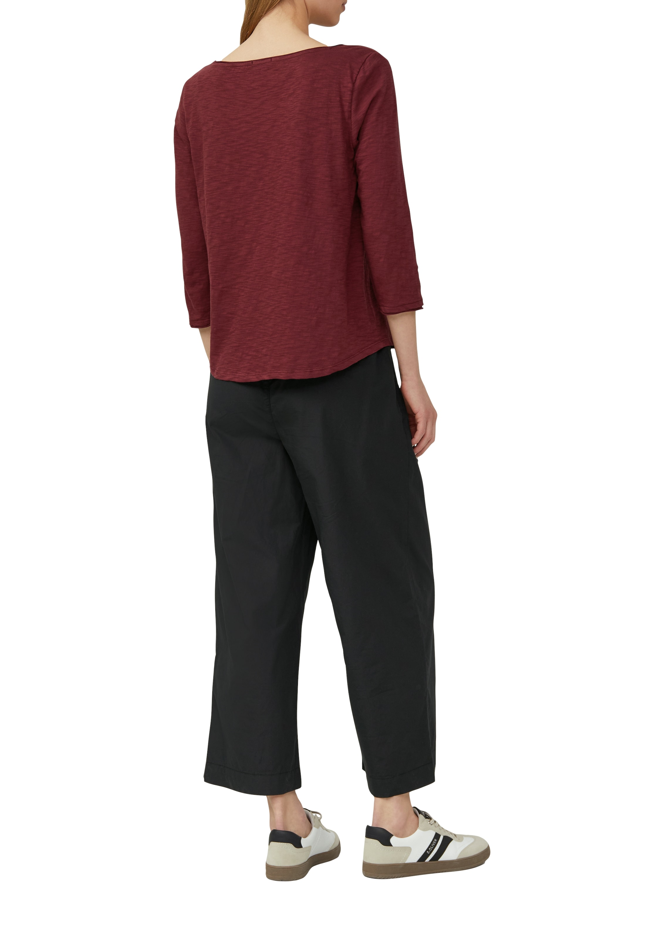 s.Oliver Langarmshirt, aus Flammgarn