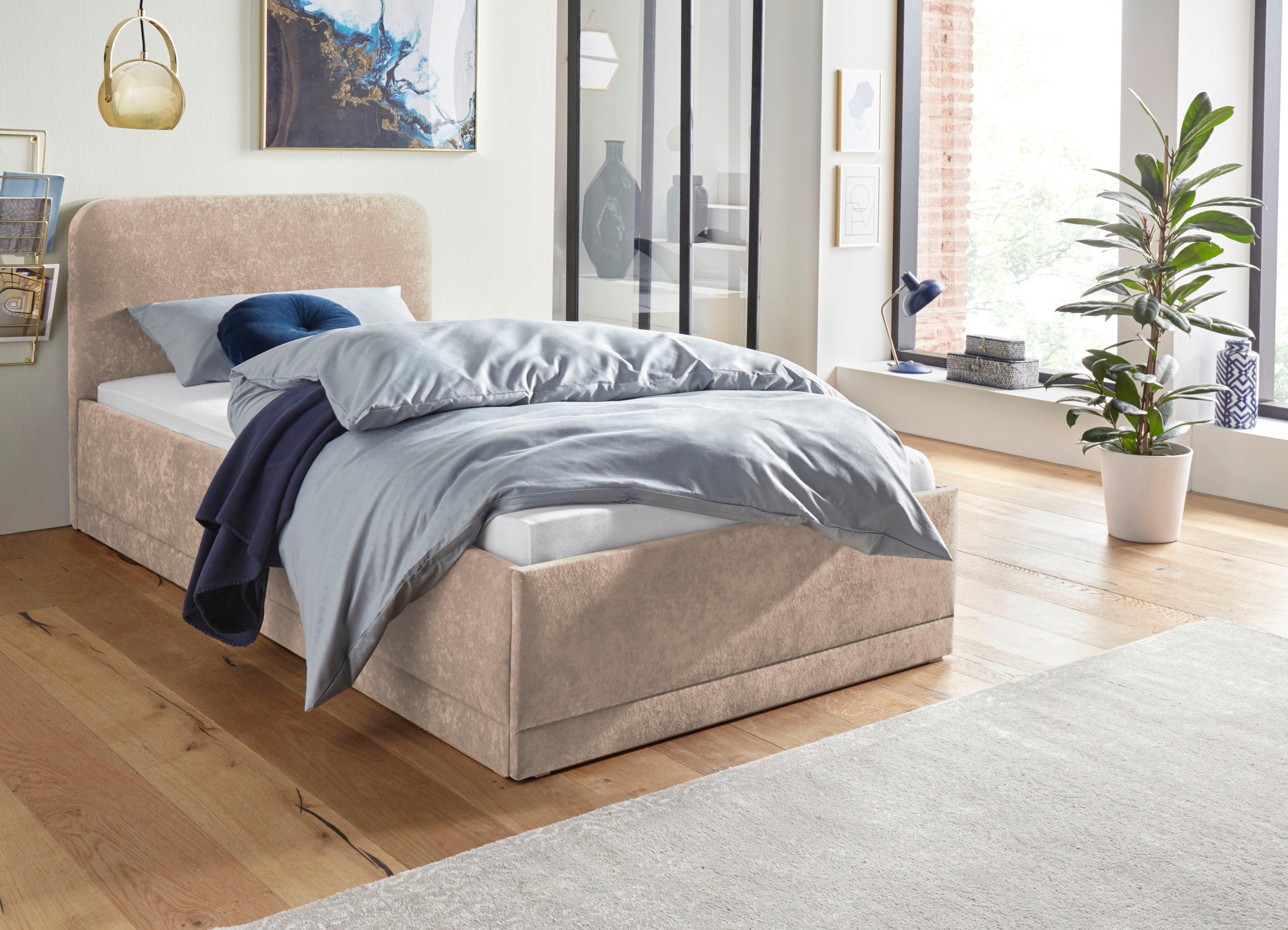 Westfalia Schlafkomfort Polsterbett inkl. Bettkasten bei Ausführung mit Mat günstig online kaufen