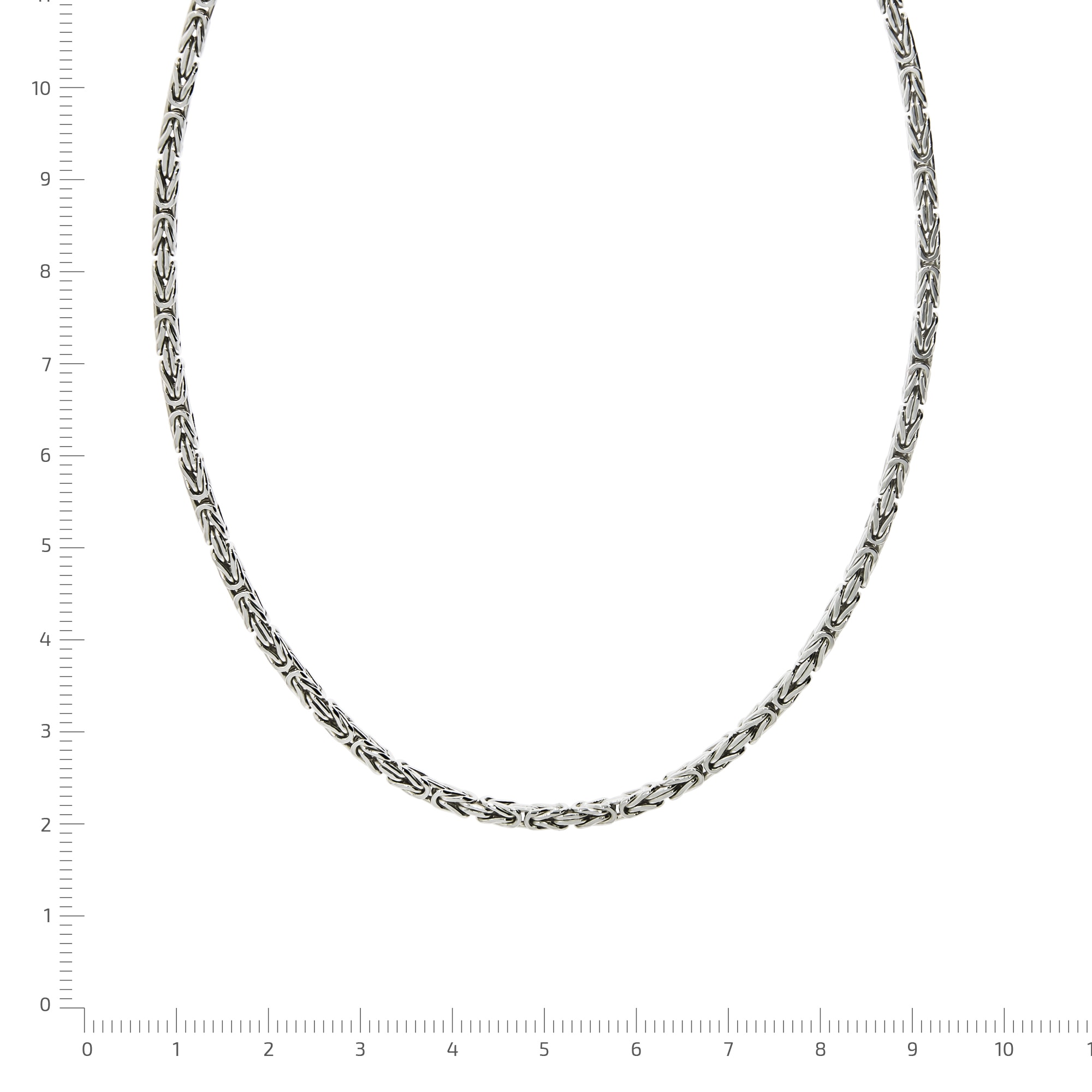 Zeeme Collierkettchen »Silber 925 poliert Königskette 2,2mm breit«