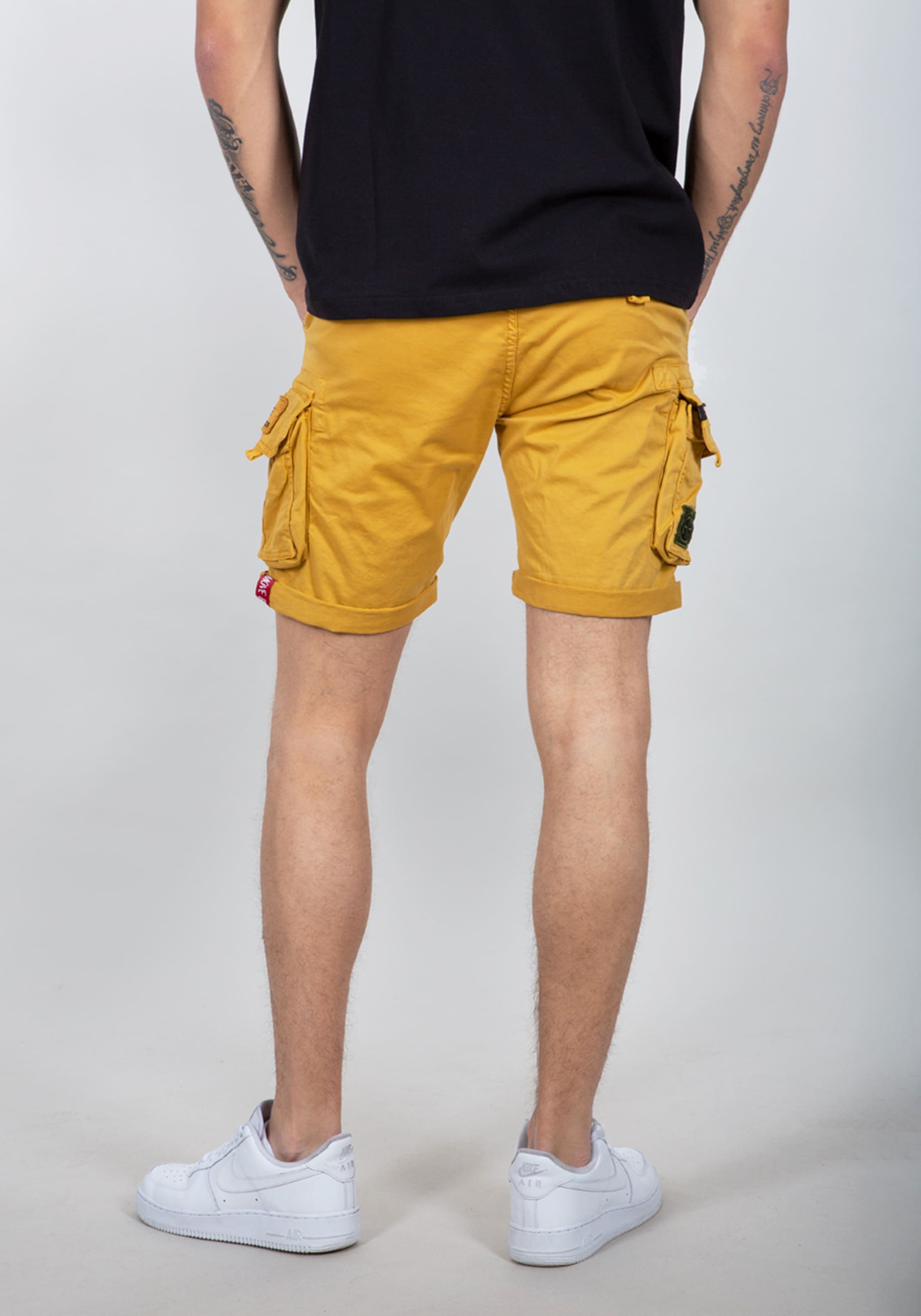 4. Bild von Alpha Industries Shorts »ALPHA INDUSTRIES Men - Shorts Crew Short Patch«