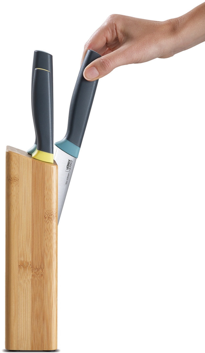 Joseph Joseph Messerblock »Elevate«, 5 tlg., 5 Messer mit Klingen aus japanischem Edelstahl, magnetische Schlitze