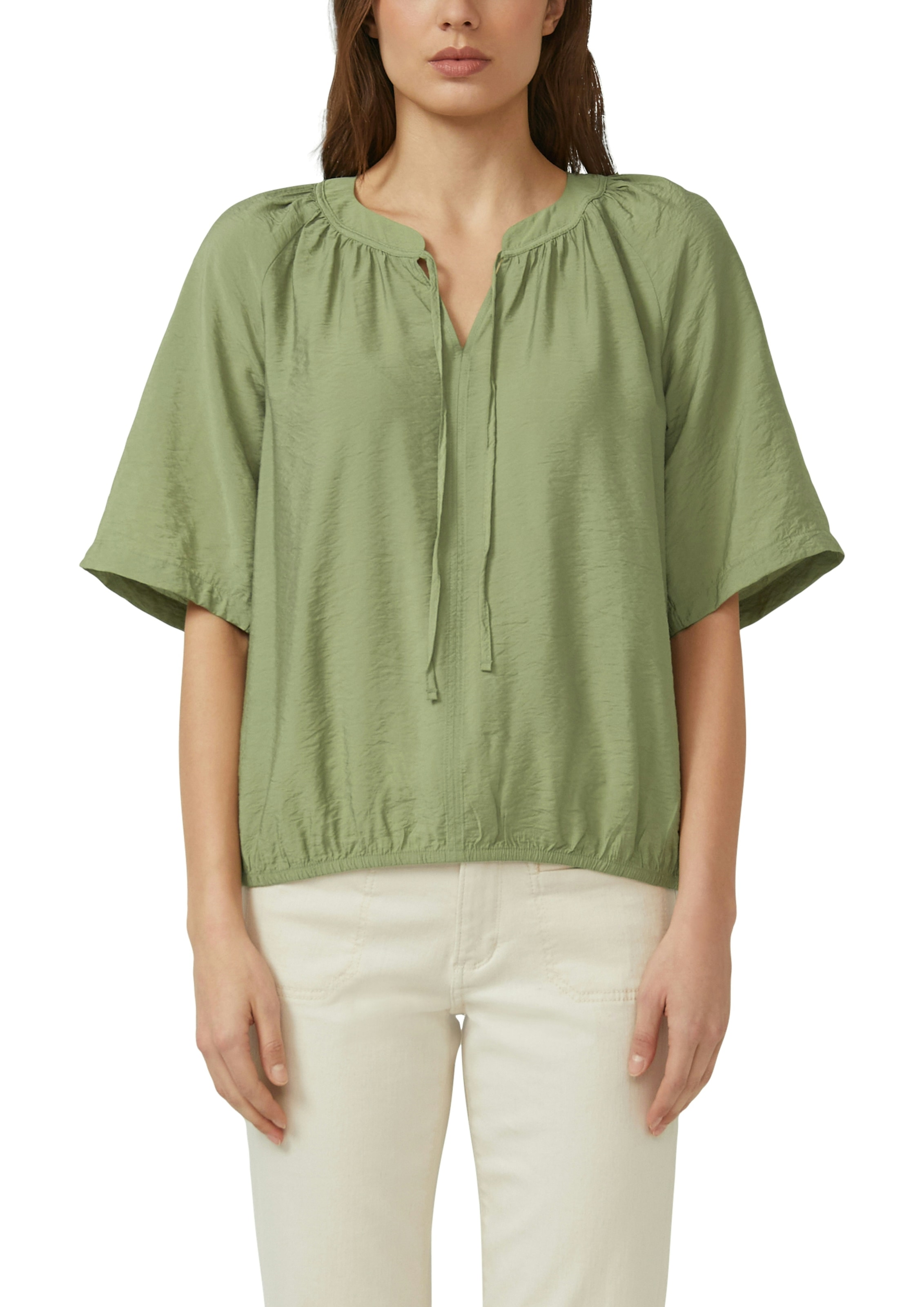 s.Oliver Klassische Bluse mit All-Over Print