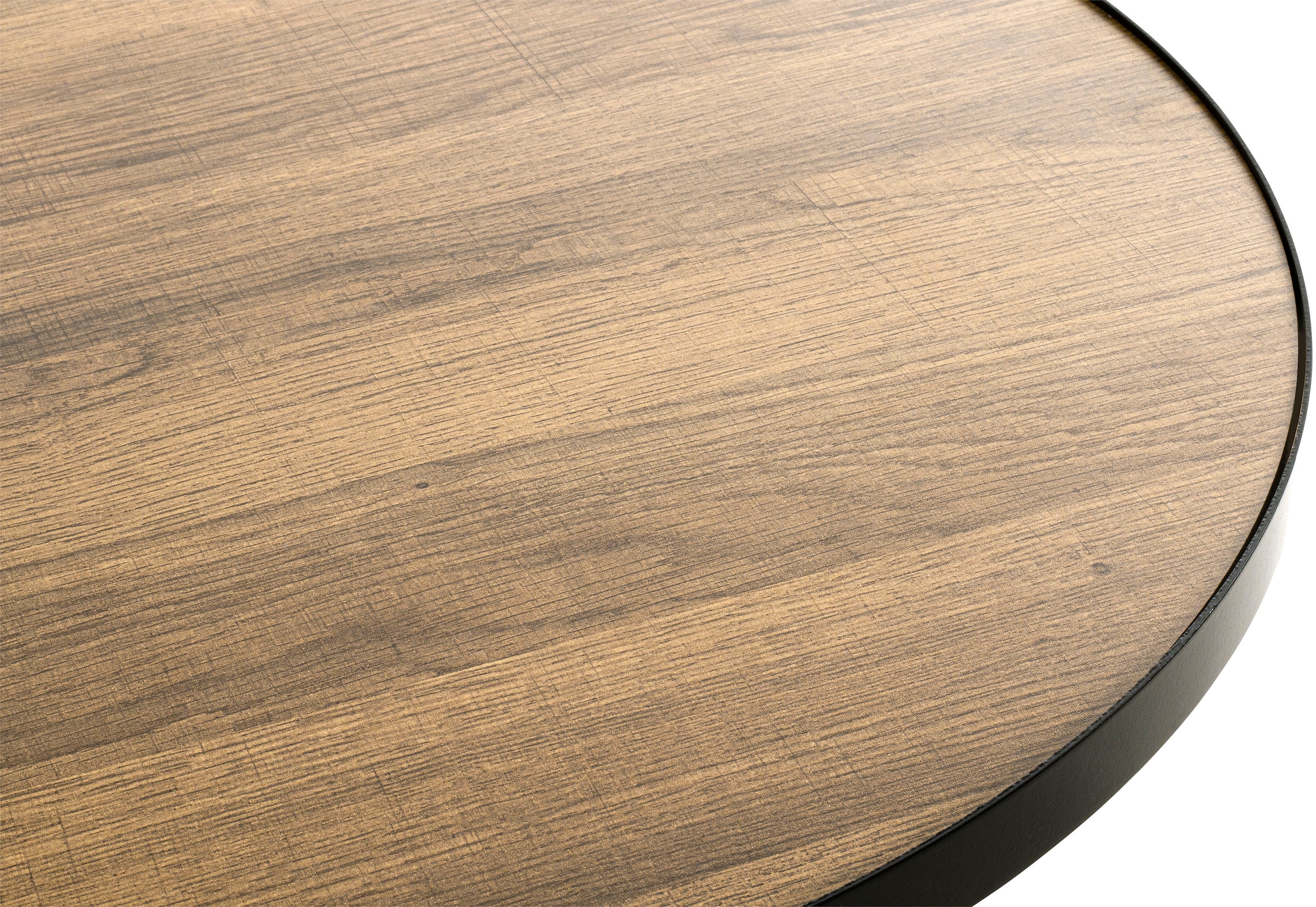 HAKU Beistelltisch »Sofatisch, Wohnzimmertisch« 1 Stk. tlg. rund - aus MDF Braun - Ø/H 60/48 cm