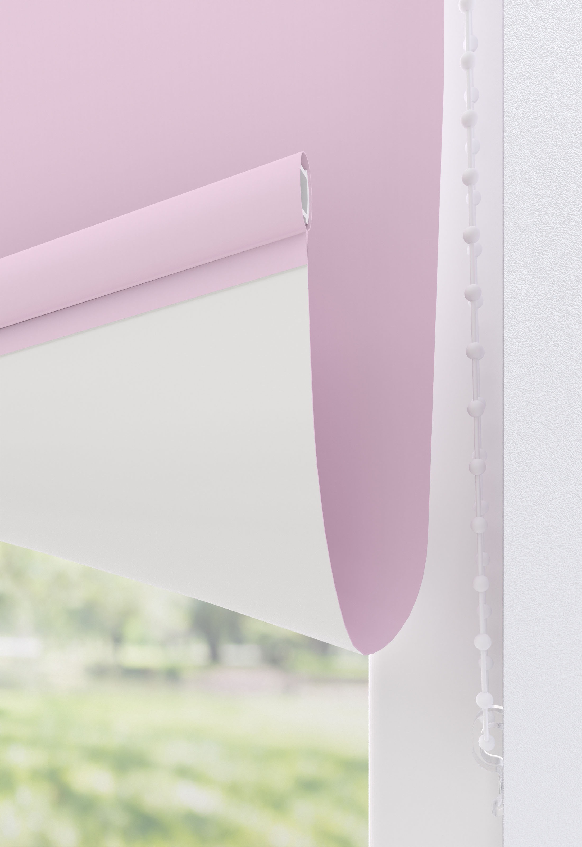 my home Rollo »Ina«, abdunkelnd, Hitzeschutz-energiesparend-Wärmedämmung, mit Bohren/ohne Bohren, freihängend, weiße Rückseite, Klemmfix oder Schraubmontage