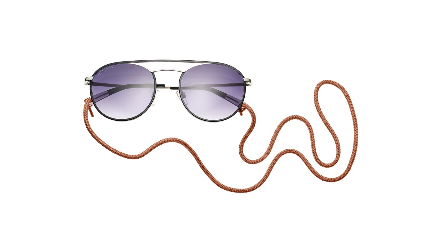 MARC O'POLO Sonnenbrille »EYEWEAR Sonnenbrille« schwarz/silber