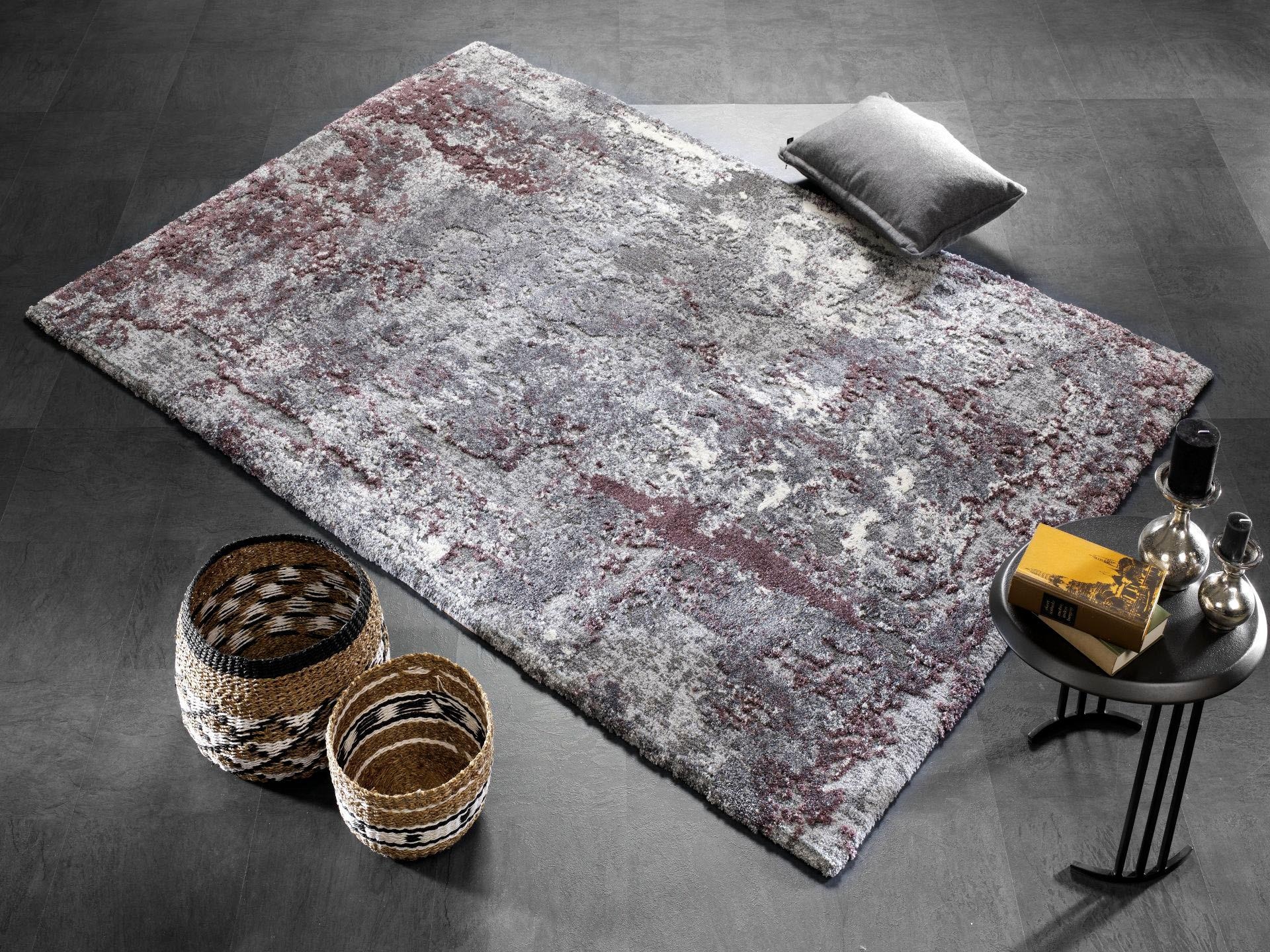 OCI DIE TEPPICHMARKE Teppich "Juwel Liray" rechteckig 20 mm Höhe Kurzflor, günstig online kaufen