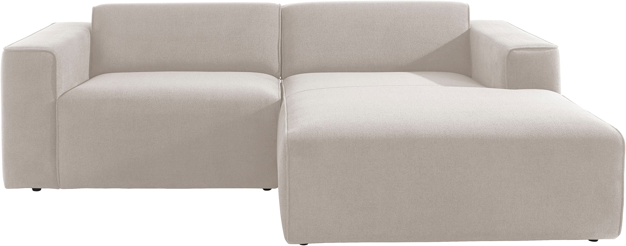 andas Ecksofa »Noord mit Kedernaht, Breite 234 cm, L-Form« mit Kedernaht, B günstig online kaufen
