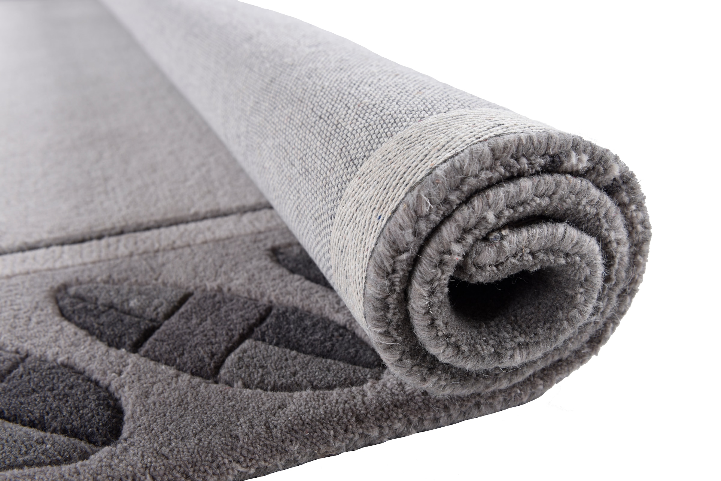 THEKO Wollteppich »Royal Nepali 3029« rechteckig 15 mm Höhe reine Wolle, handgetuftet, modernes Design, mit Bodüre