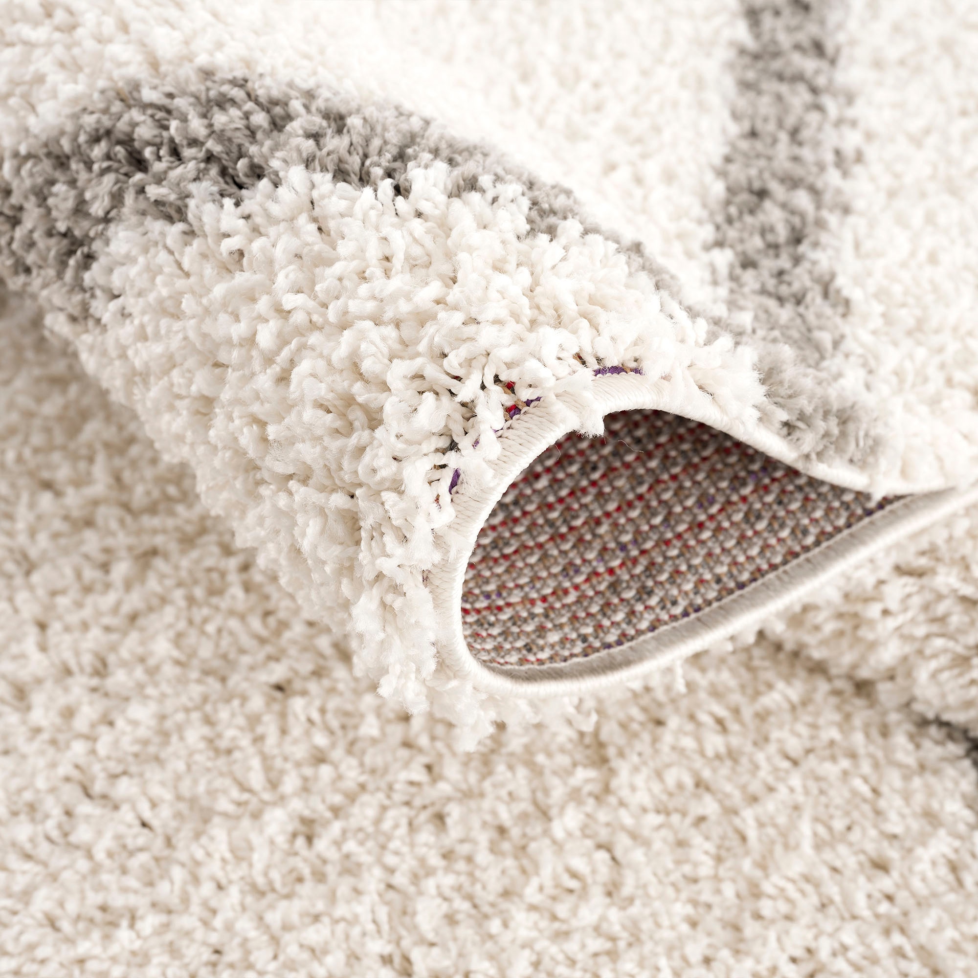 Sanat Hochflor-Teppich »Madrid«, rechteckig, 30 mm Höhe, Wohnzimmer, Langflor, Shaggy Teppich