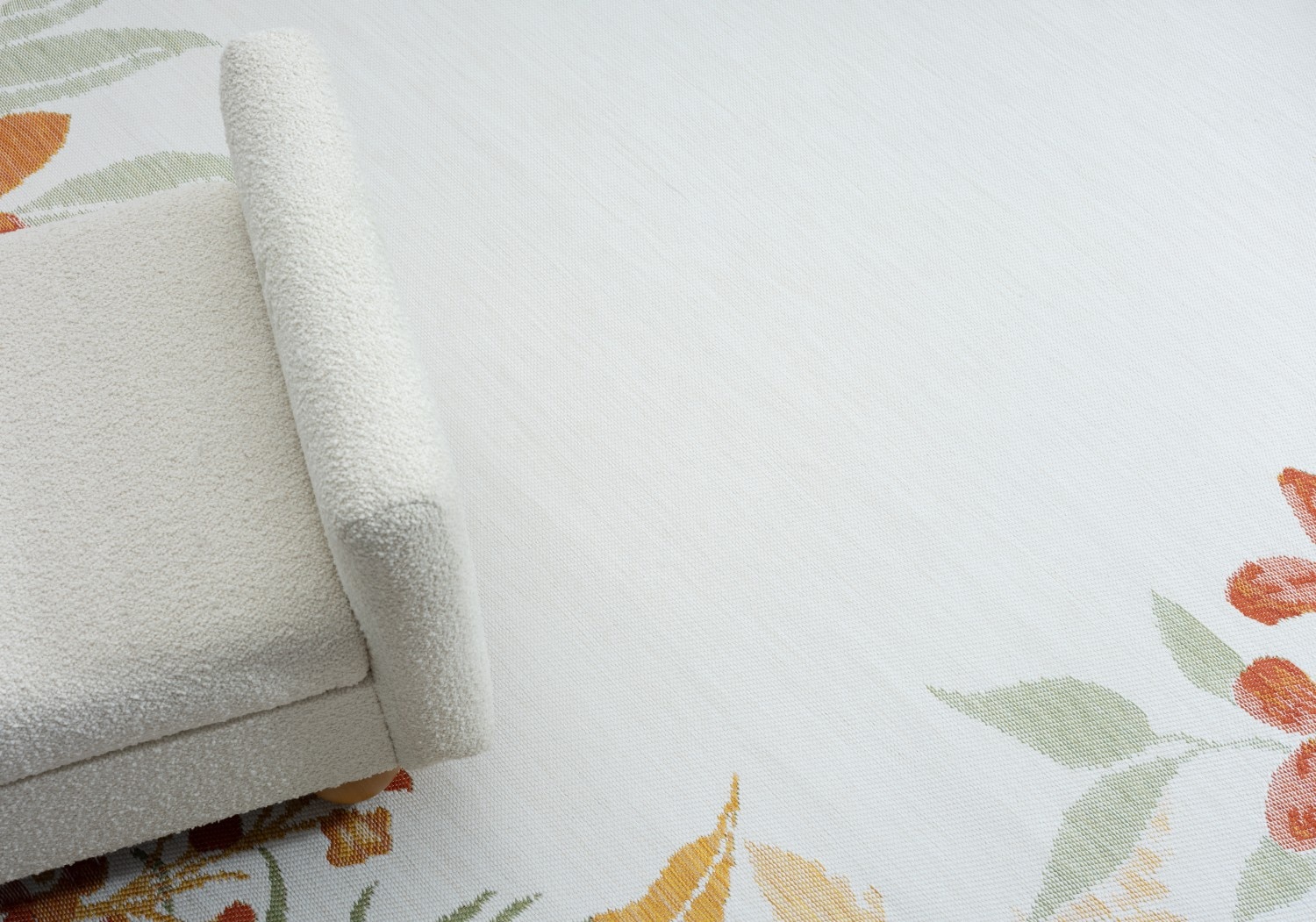 Myflair Möbel & Accessoires Teppich »Isla Lagerräumung«, rechteckig, 6 mm Höhe, Wendeteppich, Blumen, mit Bordüre, Outdoor geeignet, Balkon, Terrasse