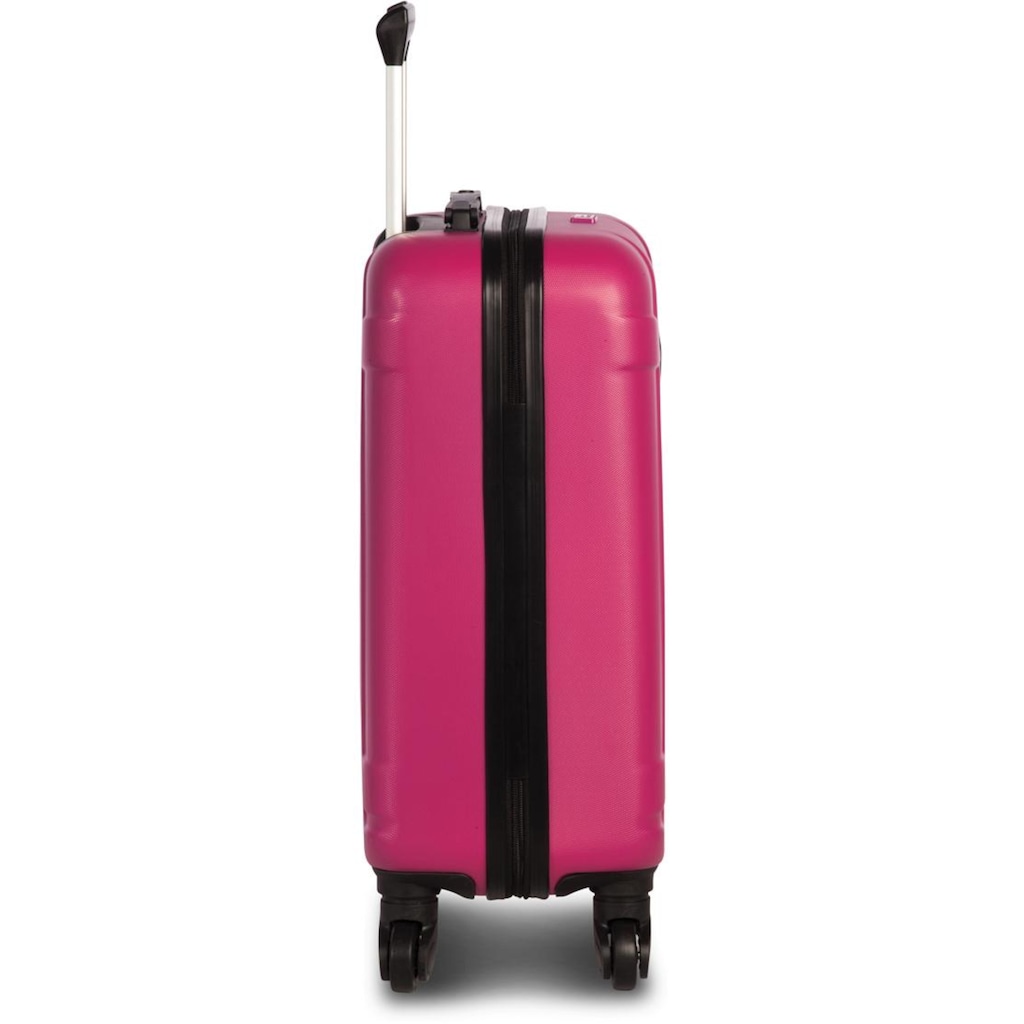 fabrizio® Trolleyset »Globe, Pink«, (3 tlg.)