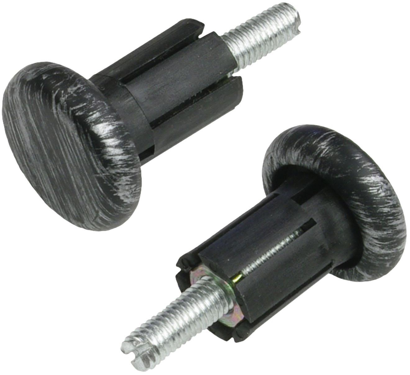Liedeco Gardinenstange »Esp Endkappe«, 1 läufig-läufig, Fixmaß, 1-läufig im Fixmaß Ø 16 mm