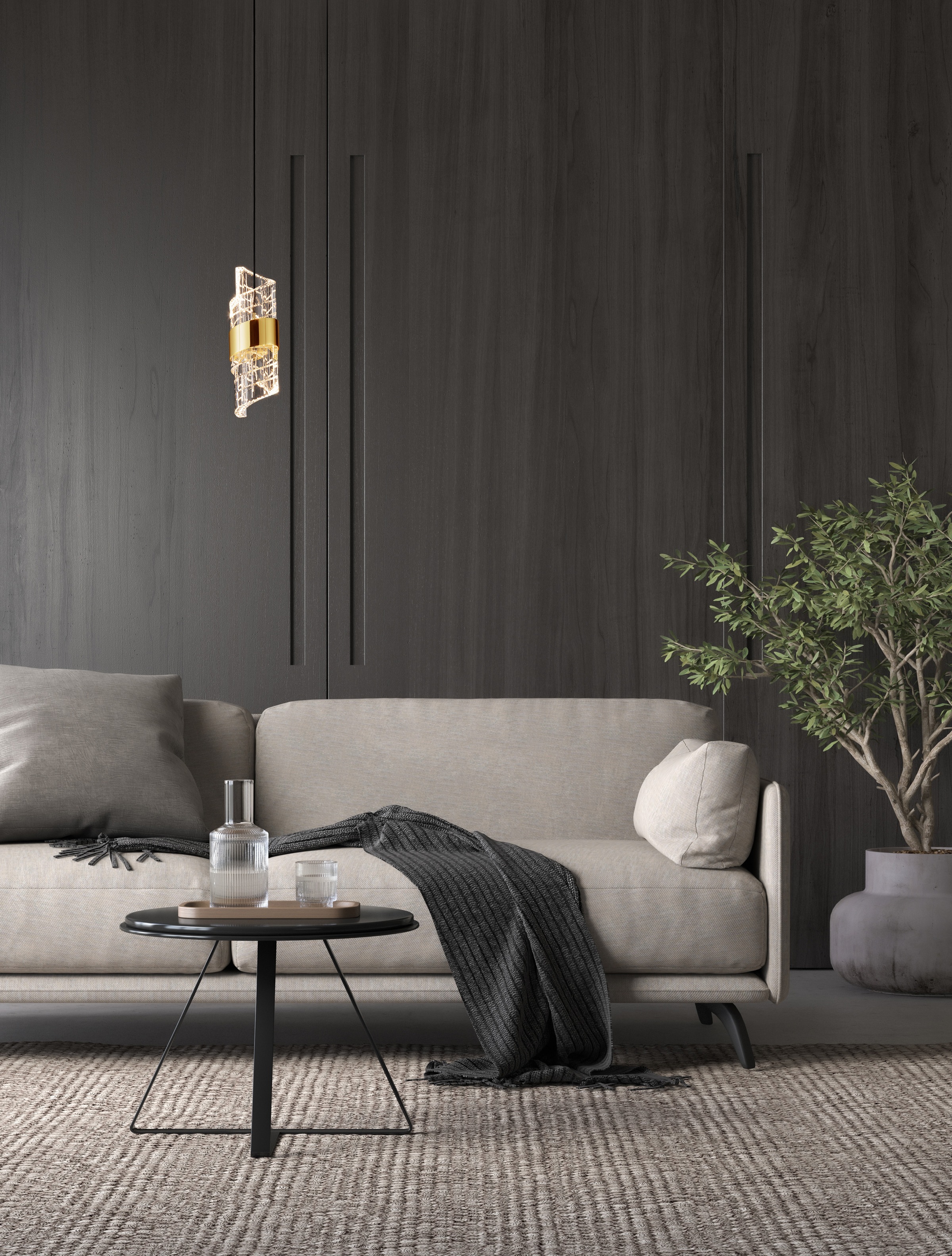 Nova Luce Pendelleuchte »SENECA« LED-Modul 1 Stk. Warmweiß günstig online kaufen