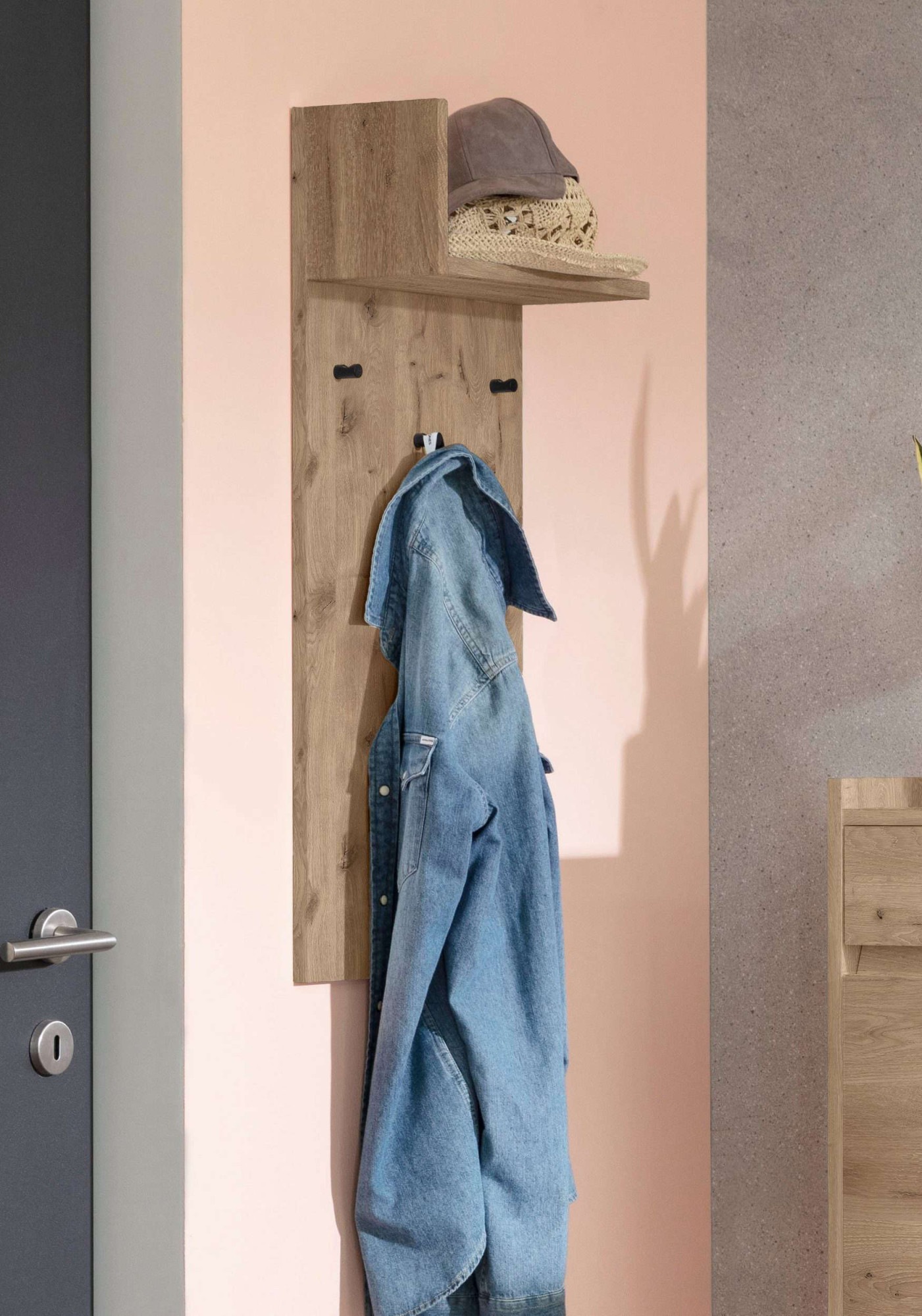 INOSIGN Garderobenpaneel »Kosmo«, Mit Hutablage, Breite 35 cm günstig online kaufen