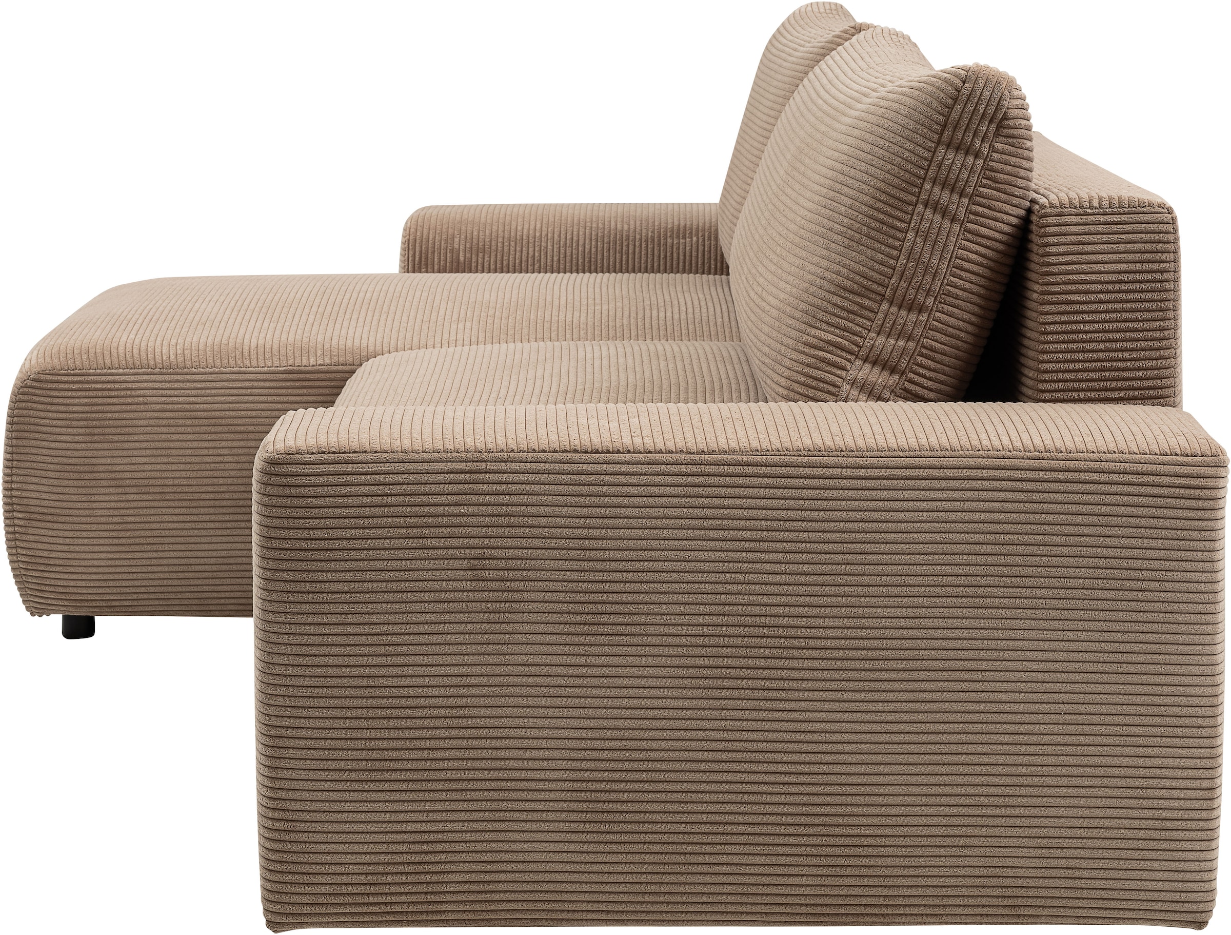 WERK2 Ecksofa »Amsterdam, zeitlos und elegant, Breite 300cm, L-Form«, Design Ecksofa mit hohem Komfort, Schlaffunktion & Bettkasten