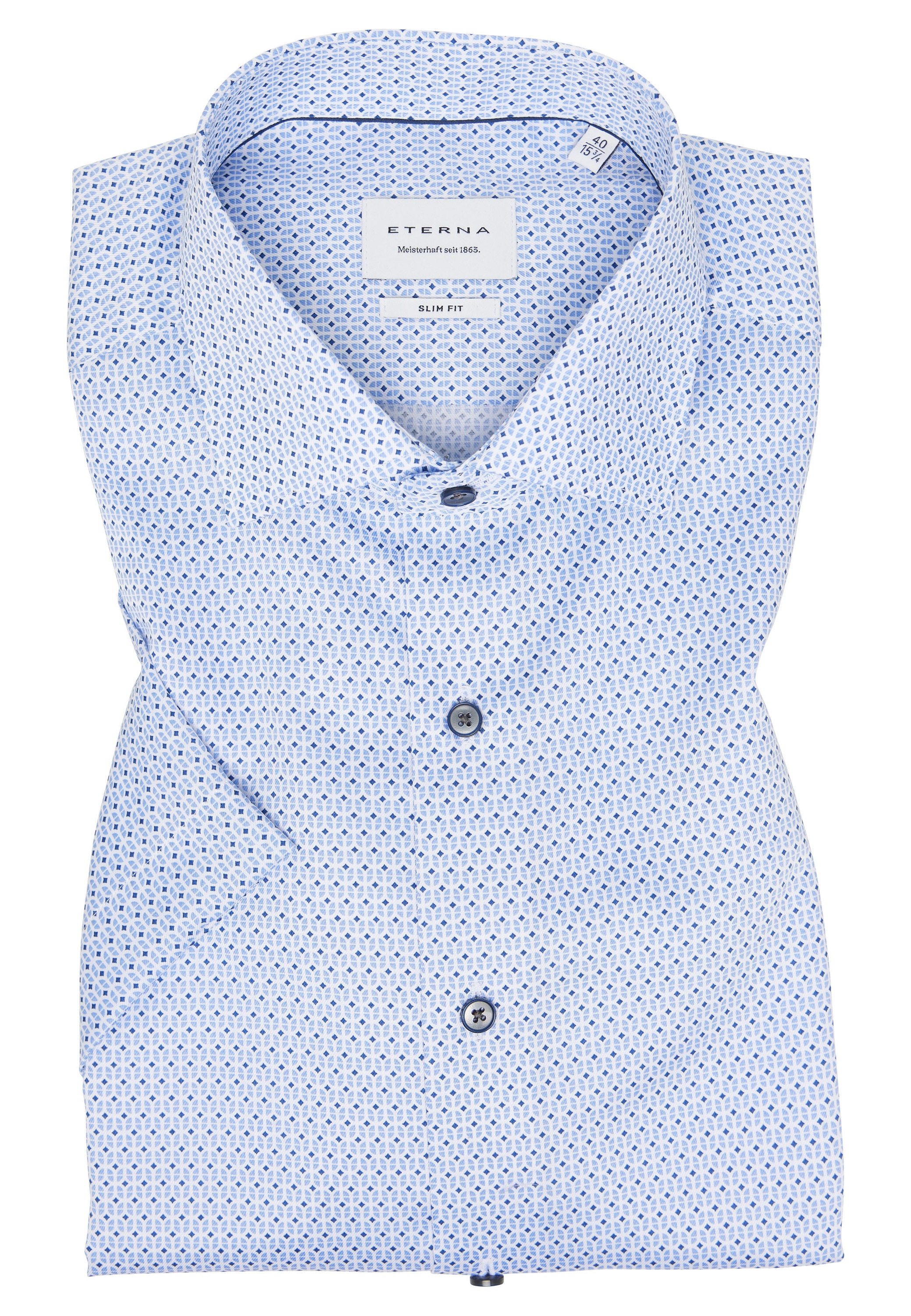 Eterna Kurzarmhemd »SLIM FIT«, NON IRON (bügelfrei)