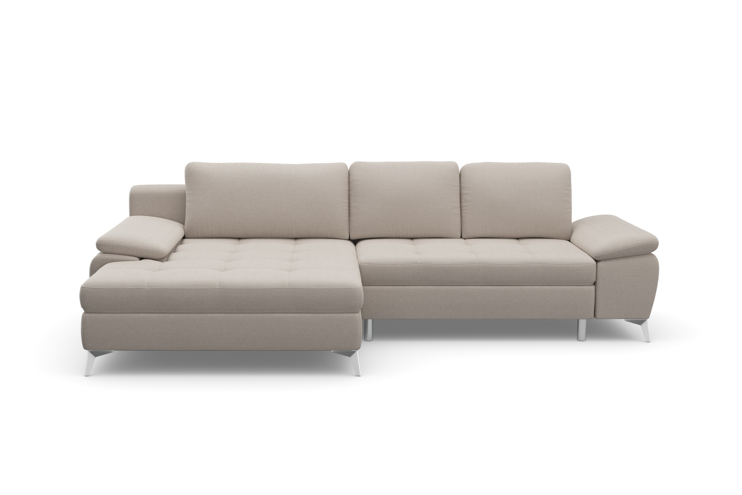 sit&more Ecksofa »Latigo L-Form« mit Mega-Recamiere, wahlweise mit Bettfunk günstig online kaufen