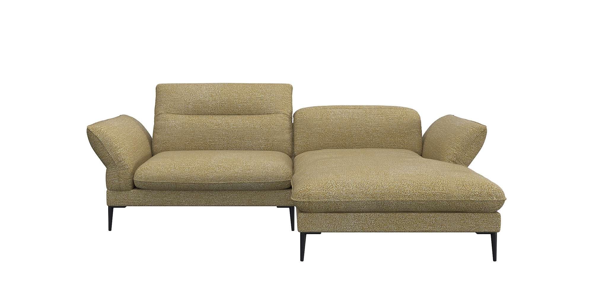 FLEXLUX Ecksofa "Salino, Funktionssofa mit Recamiere, Relaxsofa, Ecksofa", günstig online kaufen