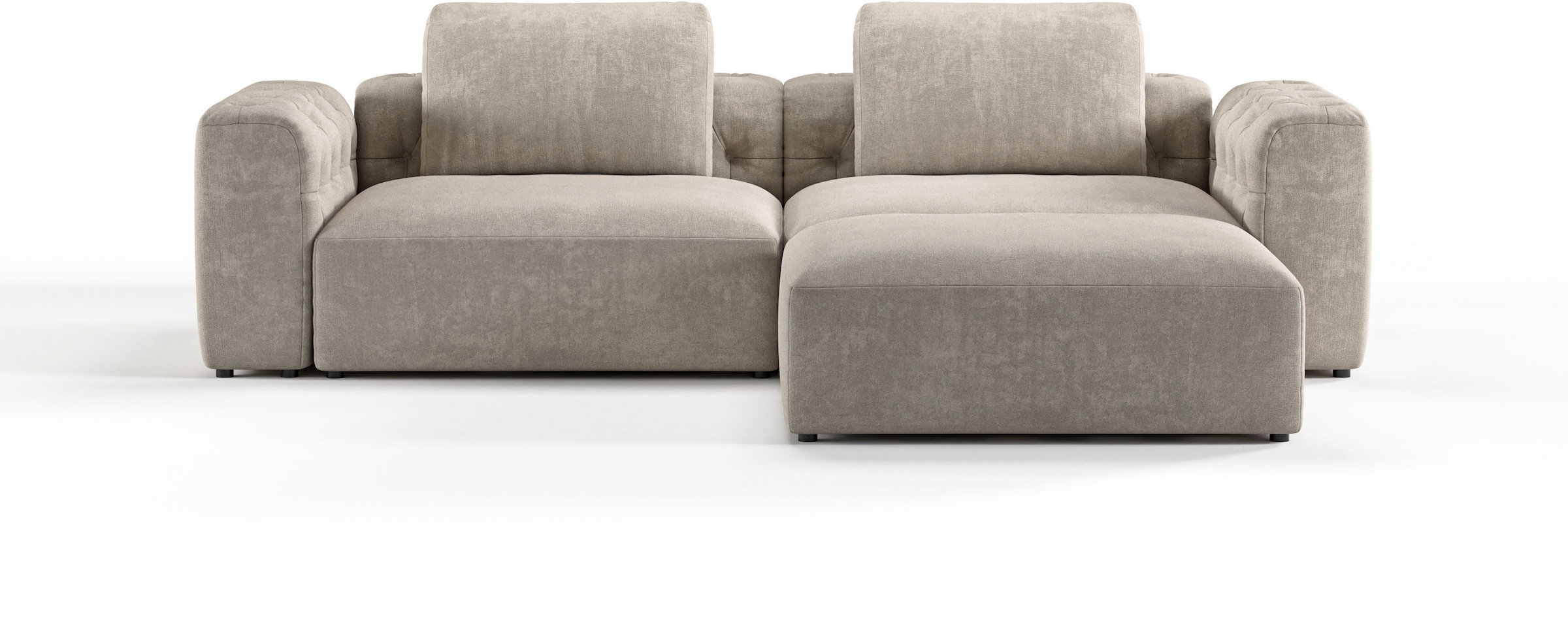RAUM.ID Ecksofa »Cushid L-Form«, Modulset, bestehend aus 3 Teilen