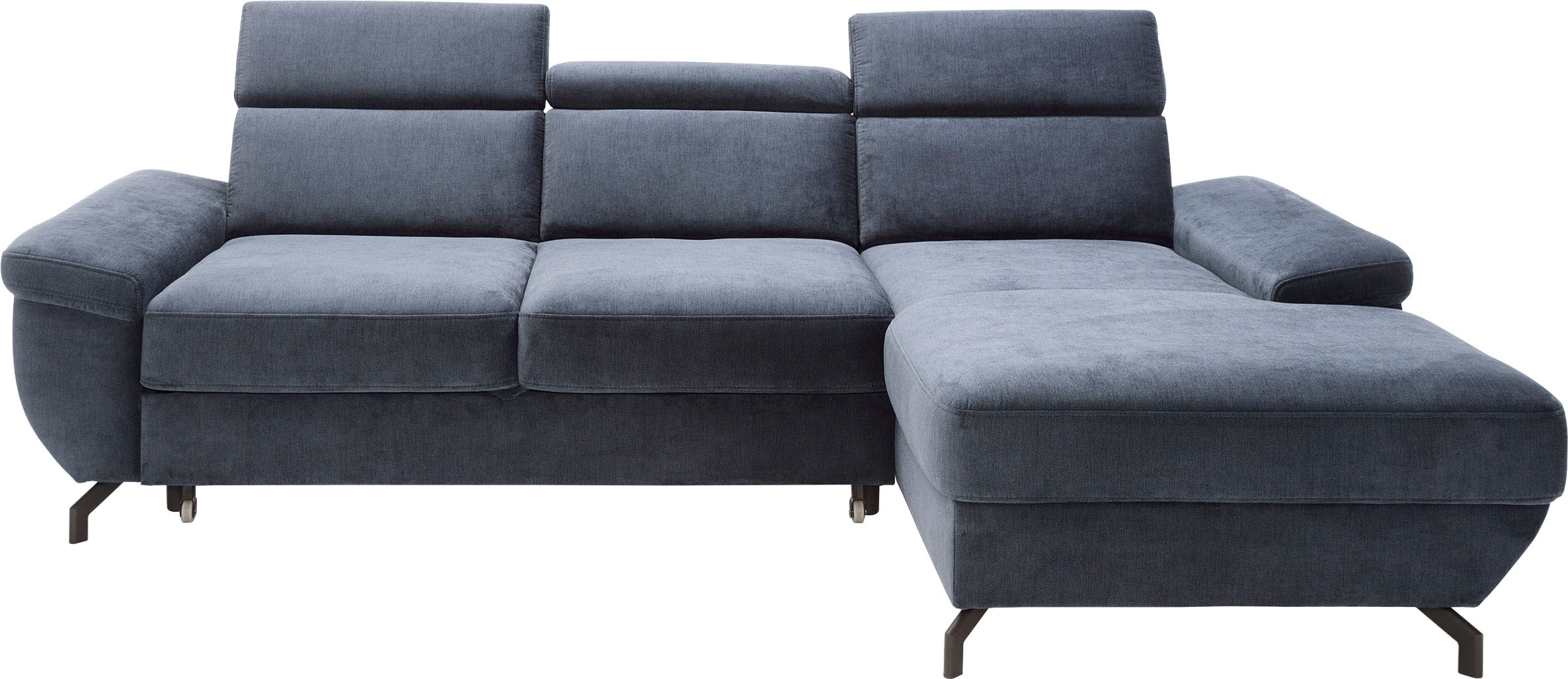 TRENDMANUFAKTUR Ecksofa »Rima, multifunktionales Sofa, L-Form,«, mit Bettfunktion, Bettkasten, Kopf- und Sitztiefenverstellung