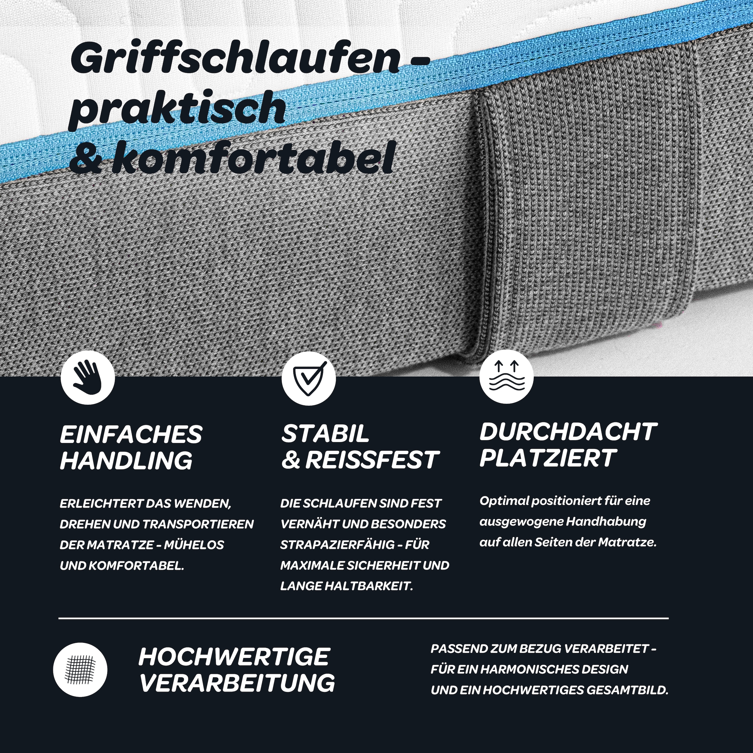 Dunlopillo Kaltschaummatratze »Dunlopillo Balance KS Matratze 90x200 und weiteren Größen« 23 cm hoch Raumgewicht: 38 kg/m³ 1-tlg., 1 Stk. tlg. Stabilisierung & Entlastung für Ihr Wohlbefinden