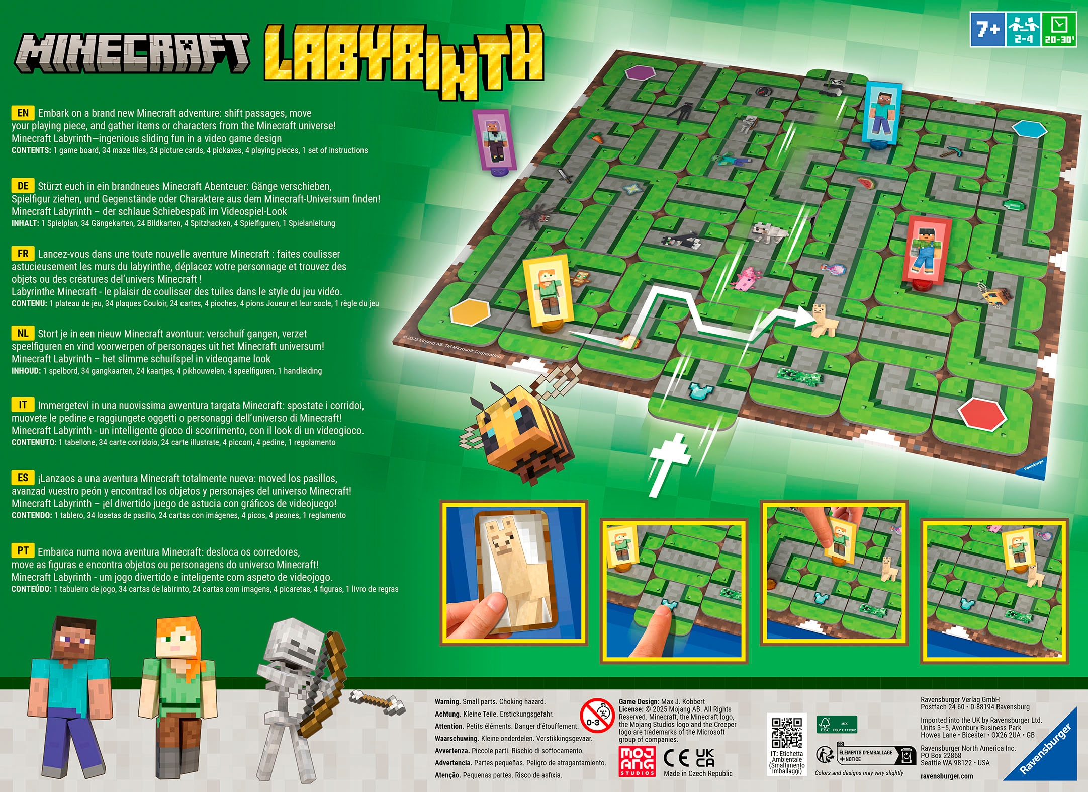 Ravensburger Spiel »Minecraft Labyrinth« Made in Europe