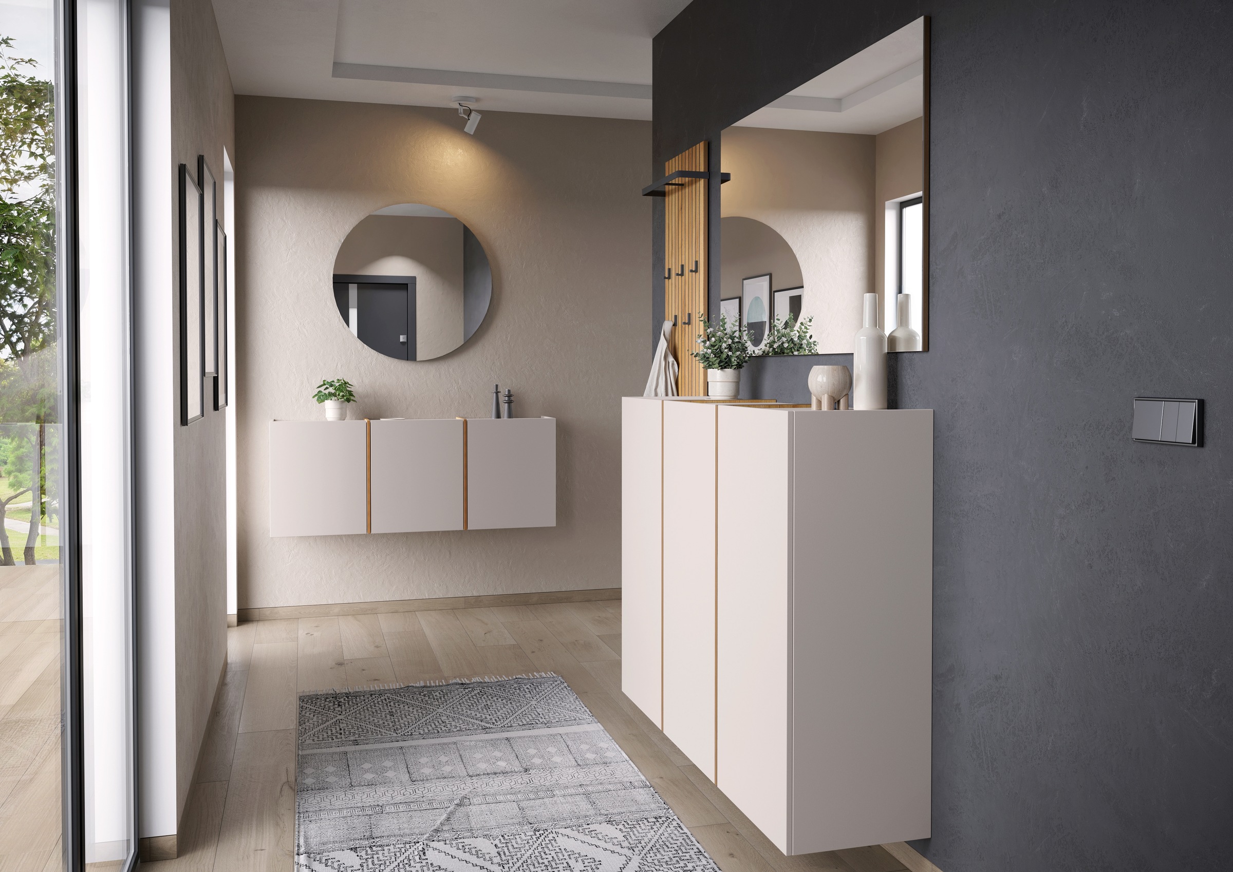 GERMANIA Garderoben-Set »GW-Libbiano Plus« 3 Stk. tlg. günstig online kaufen